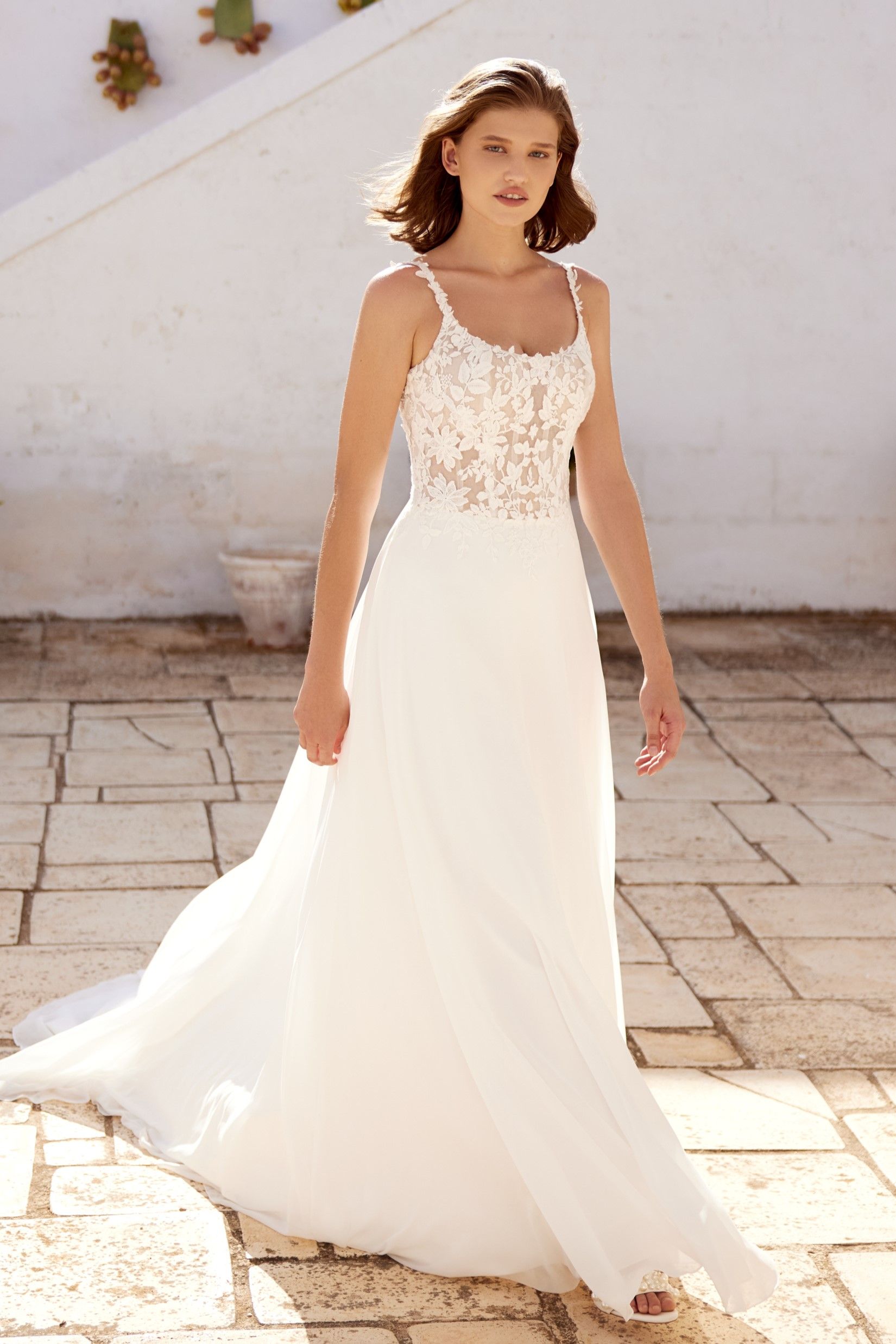 Taft En Tule 66391 Justin Alexander Bruidsjurken Trouwjurken A Lijn Beautiful Romantic Two Piece 3