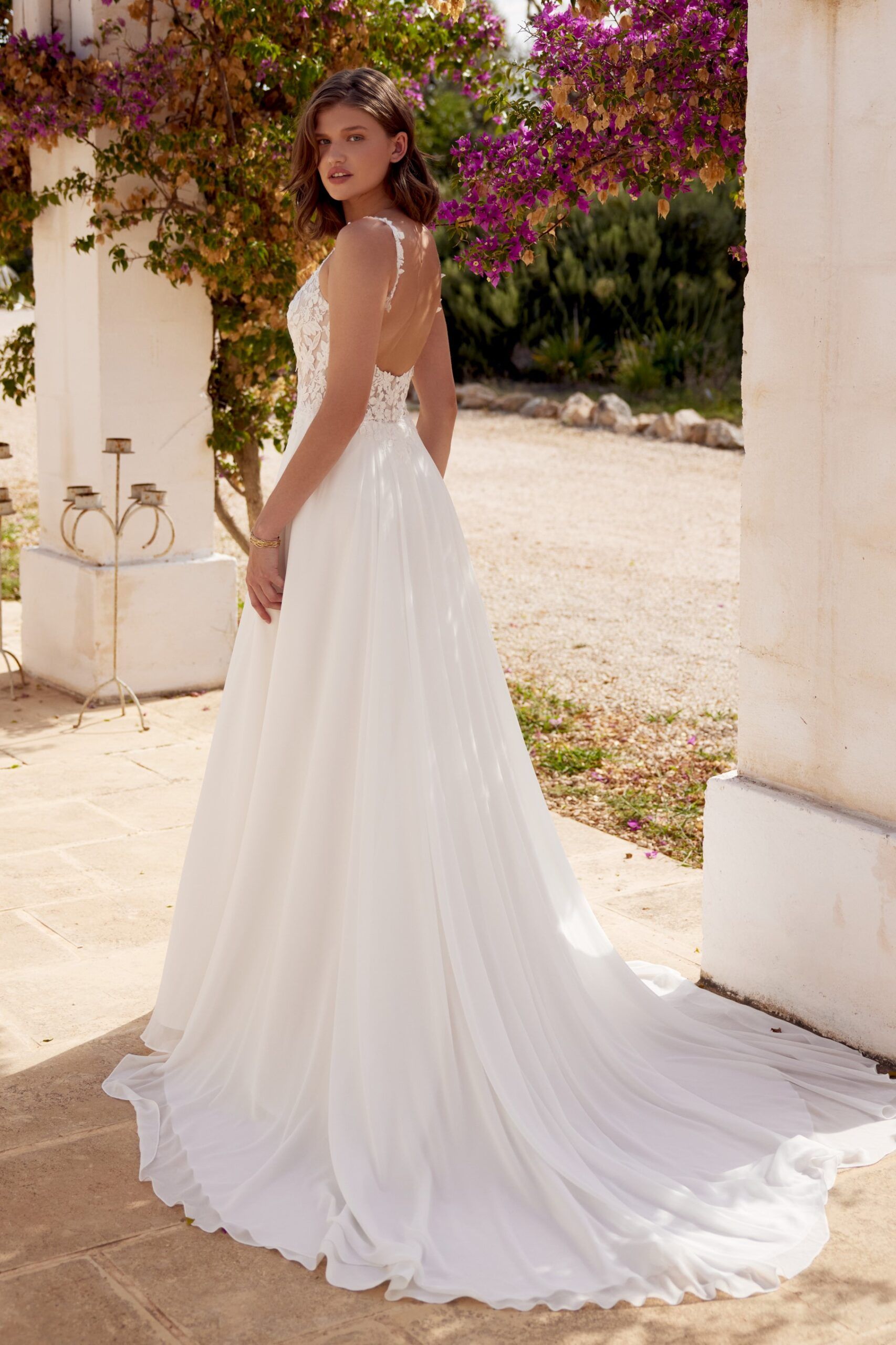 Taft En Tule 66391 Justin Alexander Bruidsjurken Trouwjurken A Lijn Beautiful Romantic Two Piece