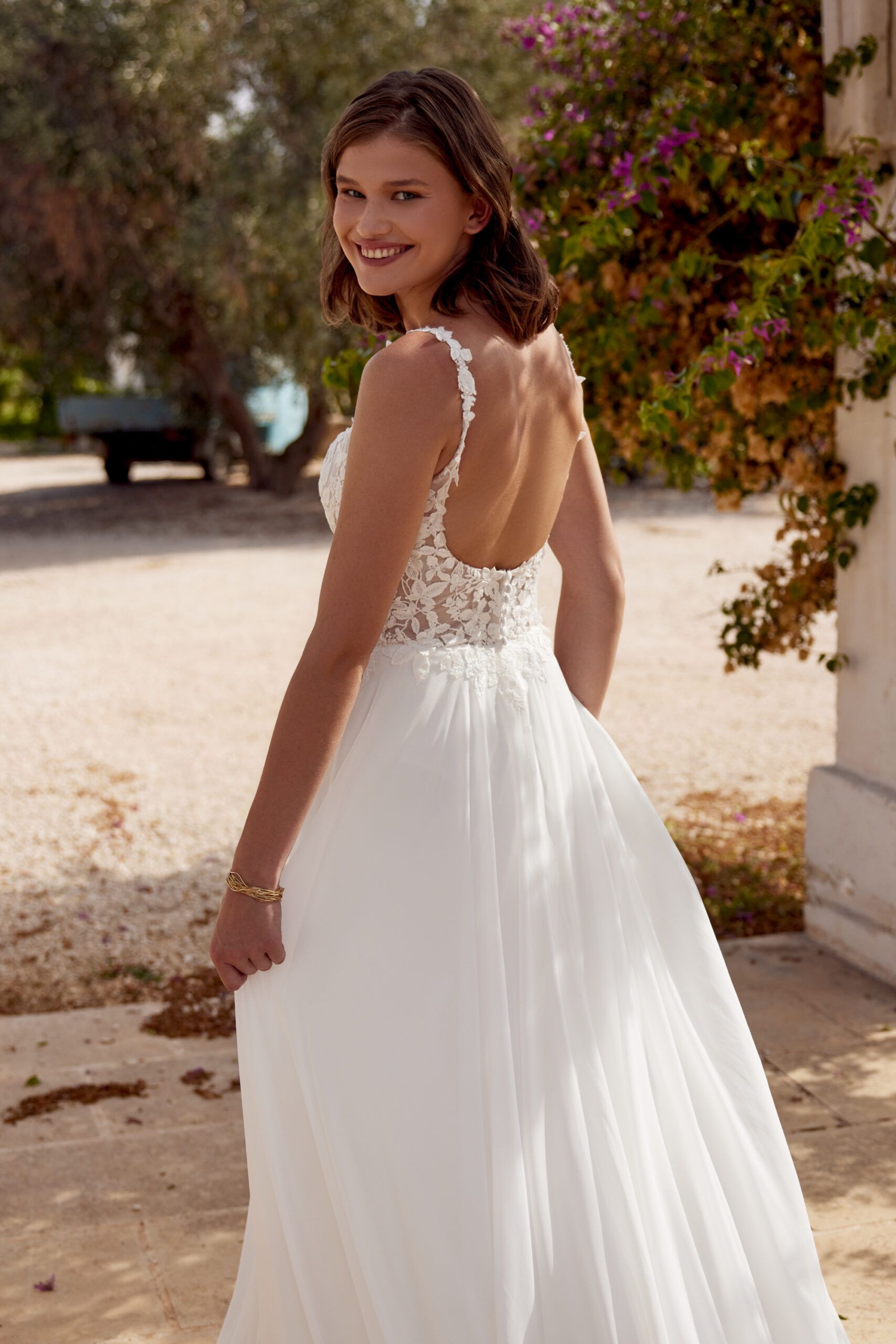 Taft En Tule 66391 Justin Alexander Bruidsjurken Trouwjurken A Lijn Beautiful Romantic Two Piece