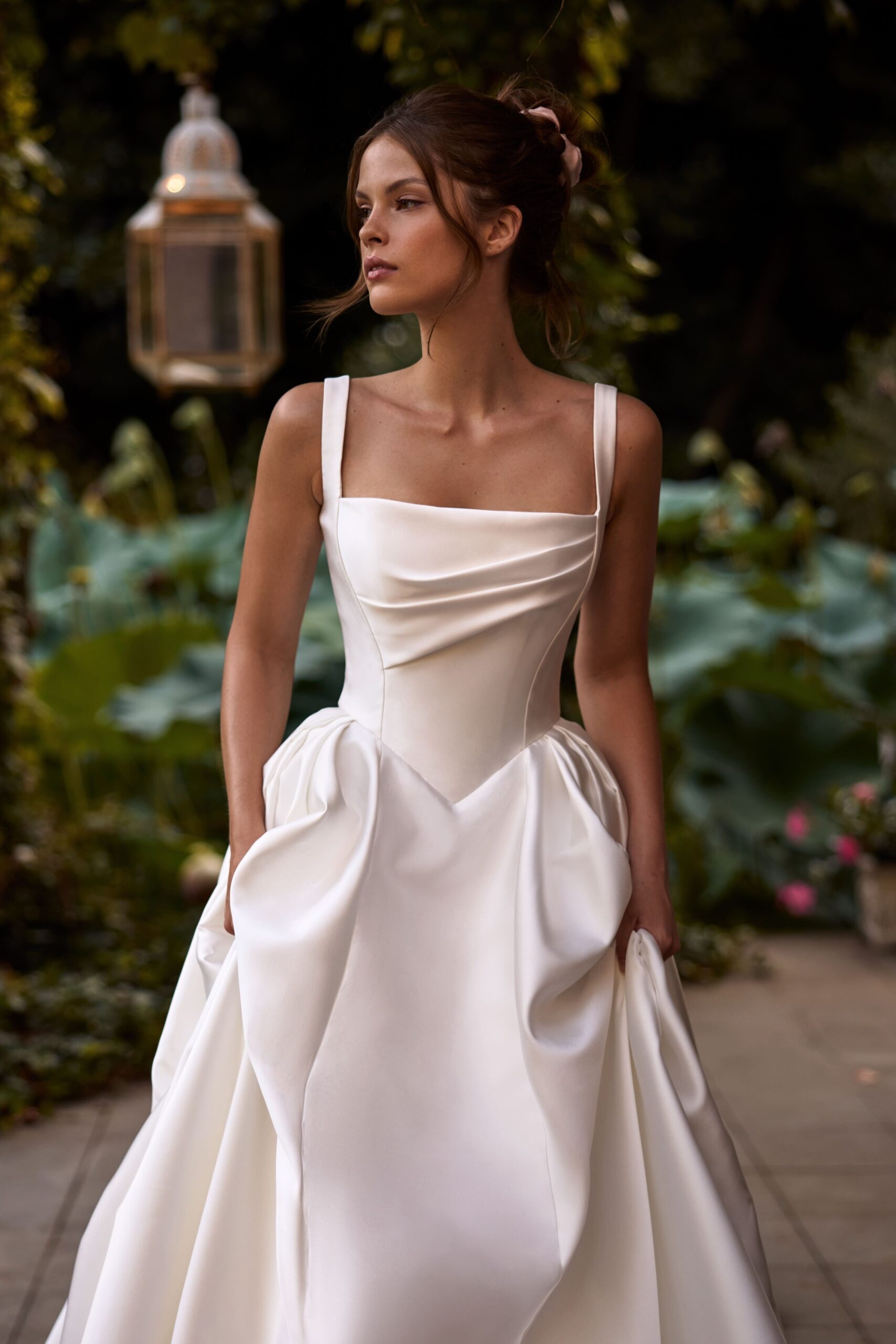 Taft En Tule Ermana Milla Nova Bruidsjurken Trouwjurken Elegant Stijlvol Wedding Fancy Classy 