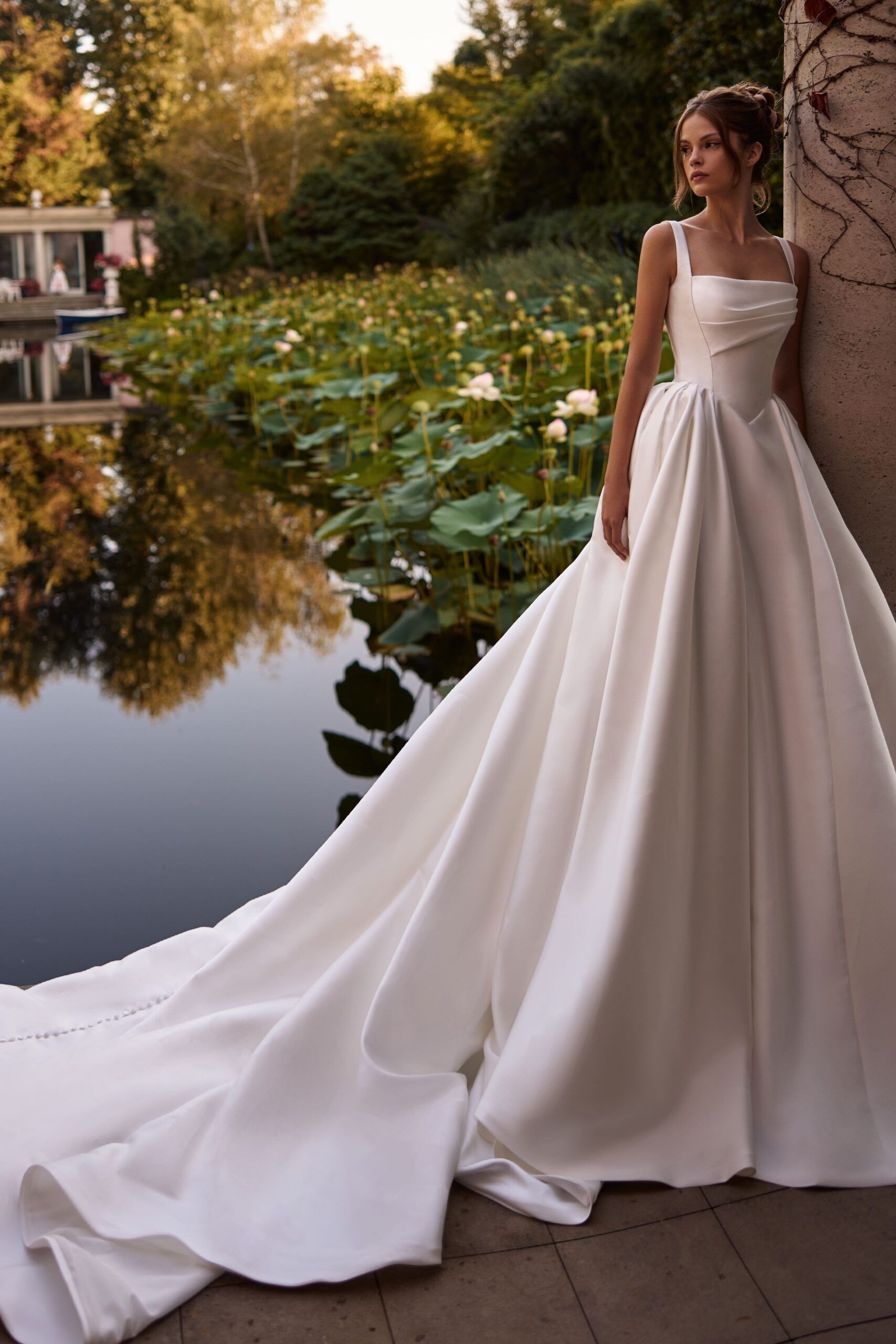 Taft En Tule Ermana Milla Nova Bruidsjurken Trouwjurken Elegant Stijlvol Wedding Fancy Classy 2