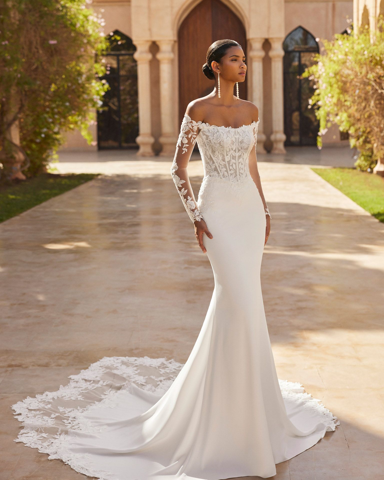 Taft En Tule Olbia Rosa Clara Rosa Clara Platinum Select Store Bruidsjurken Trouwjurken Classy Beautiful 1