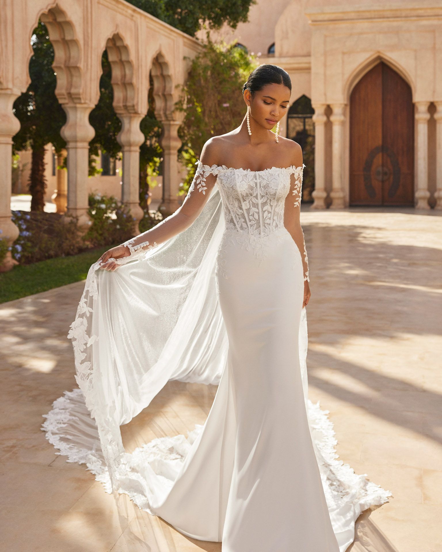 Taft En Tule Olbia Rosa Clara Rosa Clara Platinum Select Store Bruidsjurken Trouwjurken Classy Beautiful 3
