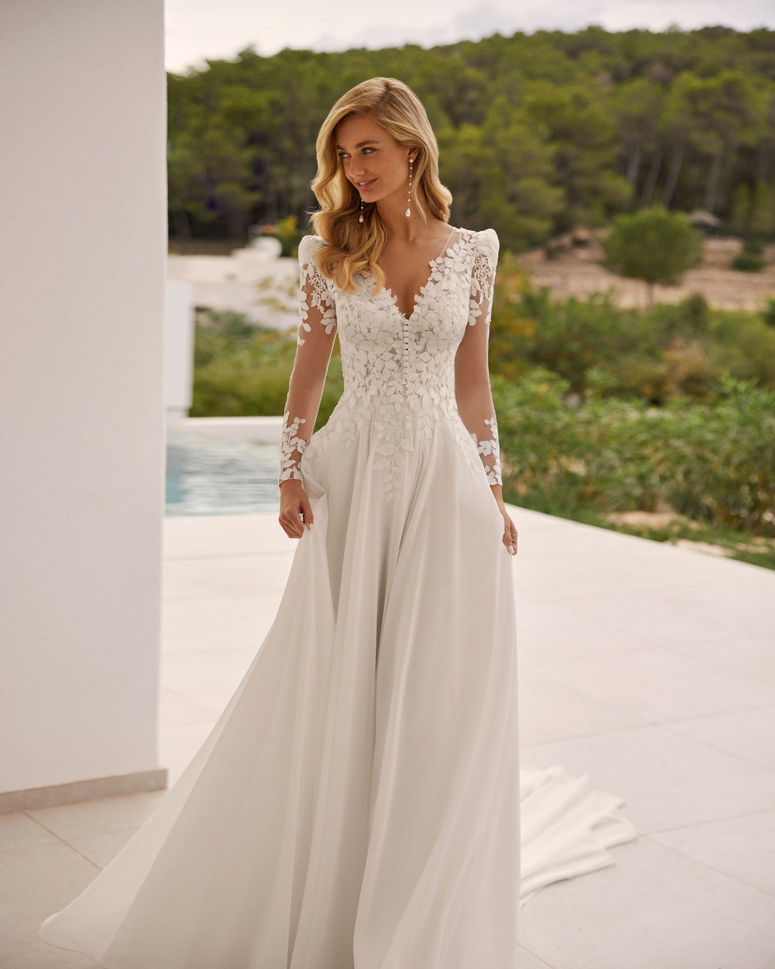 Taft En Tule Salome Rosa Clara Rosa Clara Platinum Select Store Bruidsjurken Trouwjurken Classy Beautiful 