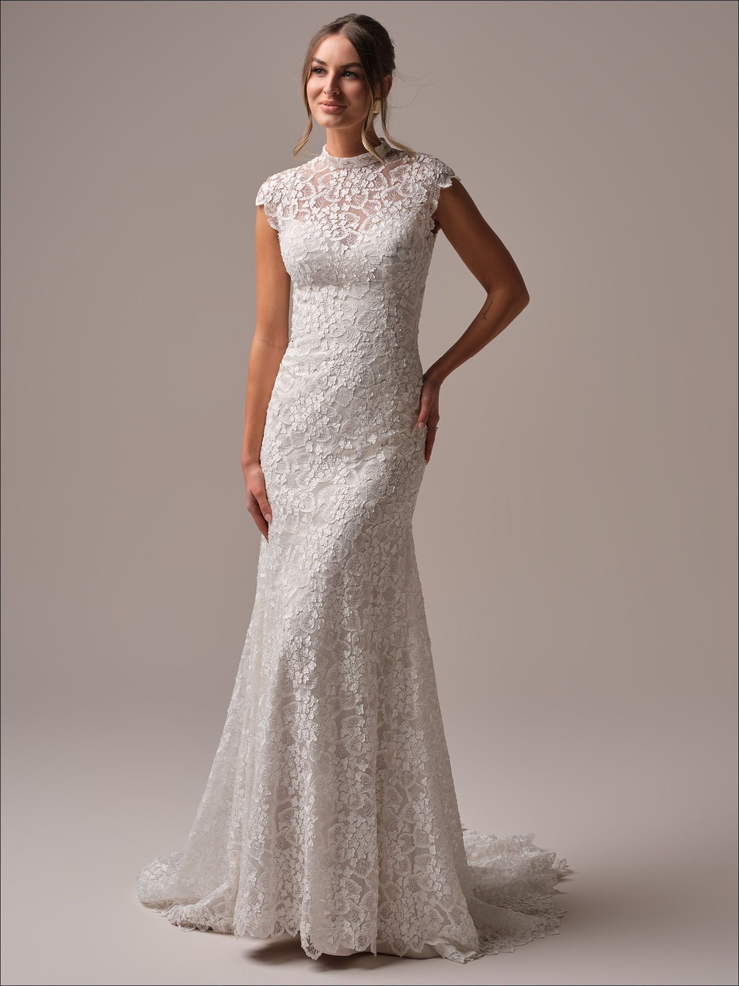 Maggie Sottero Bruidsjurken Trouwjurken Taft En Tule Auburn Fit And Flare Wedding Dress 2