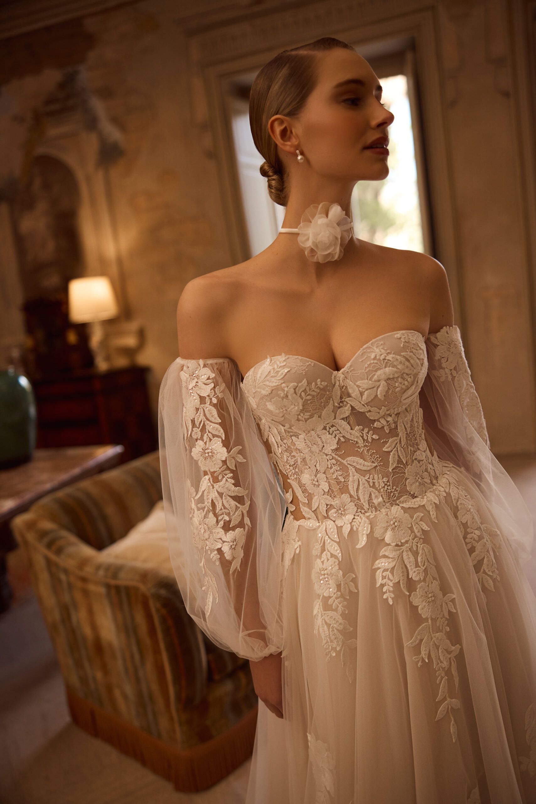 Taft En Tule 17128 So Romantic Bruidsjurken Trouwjurken Uniek Gorgeous Bridal Dress 2