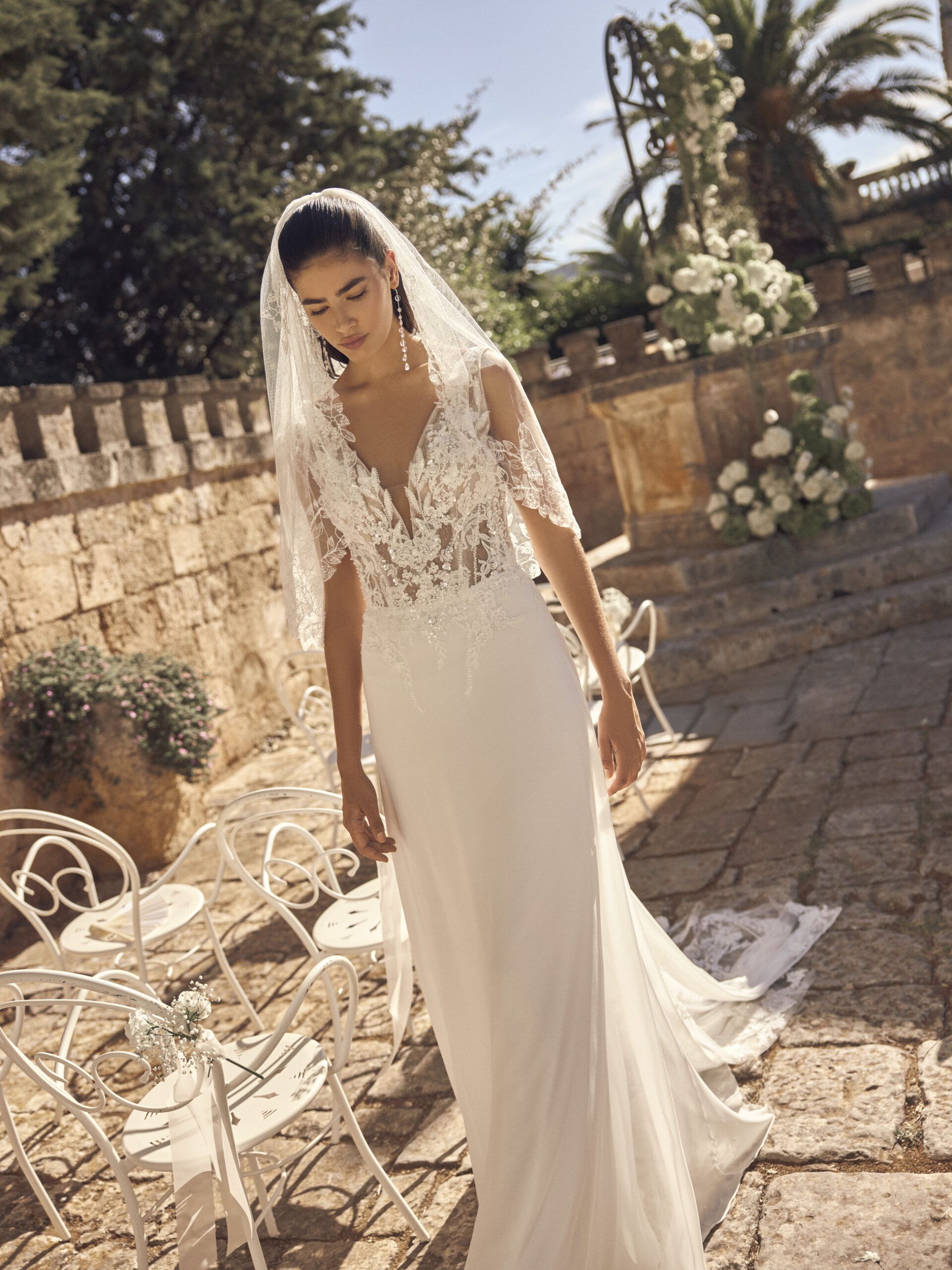 Taft En Tule Mallory Modeca Bruidsjurken Trouwjurken Unique Elegant Simplicity Modern 4