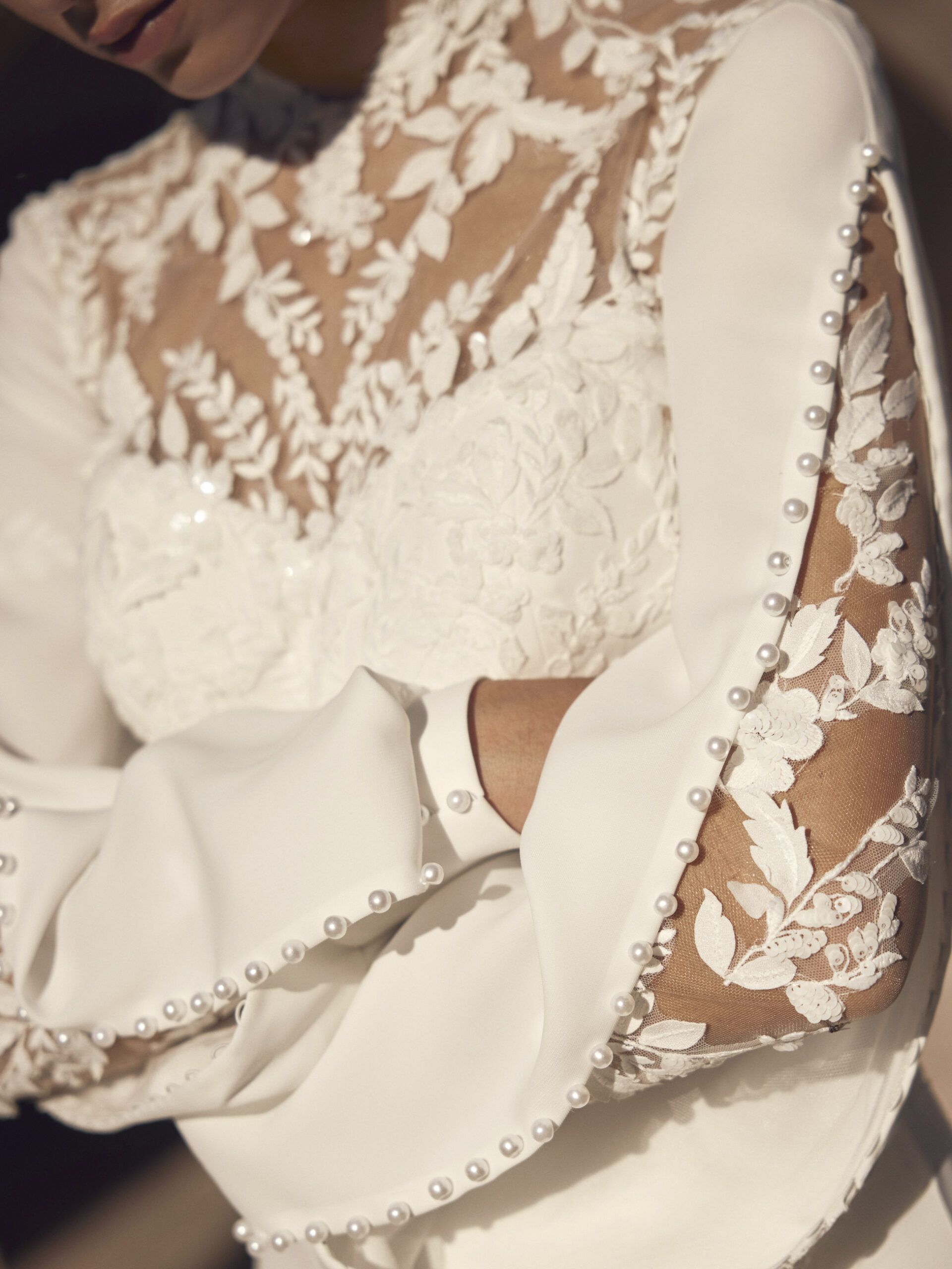 Taft En Tule Marigold Modeca Bruidsjurken Trouwjurken Unique Elegant Simplicity Modern 1