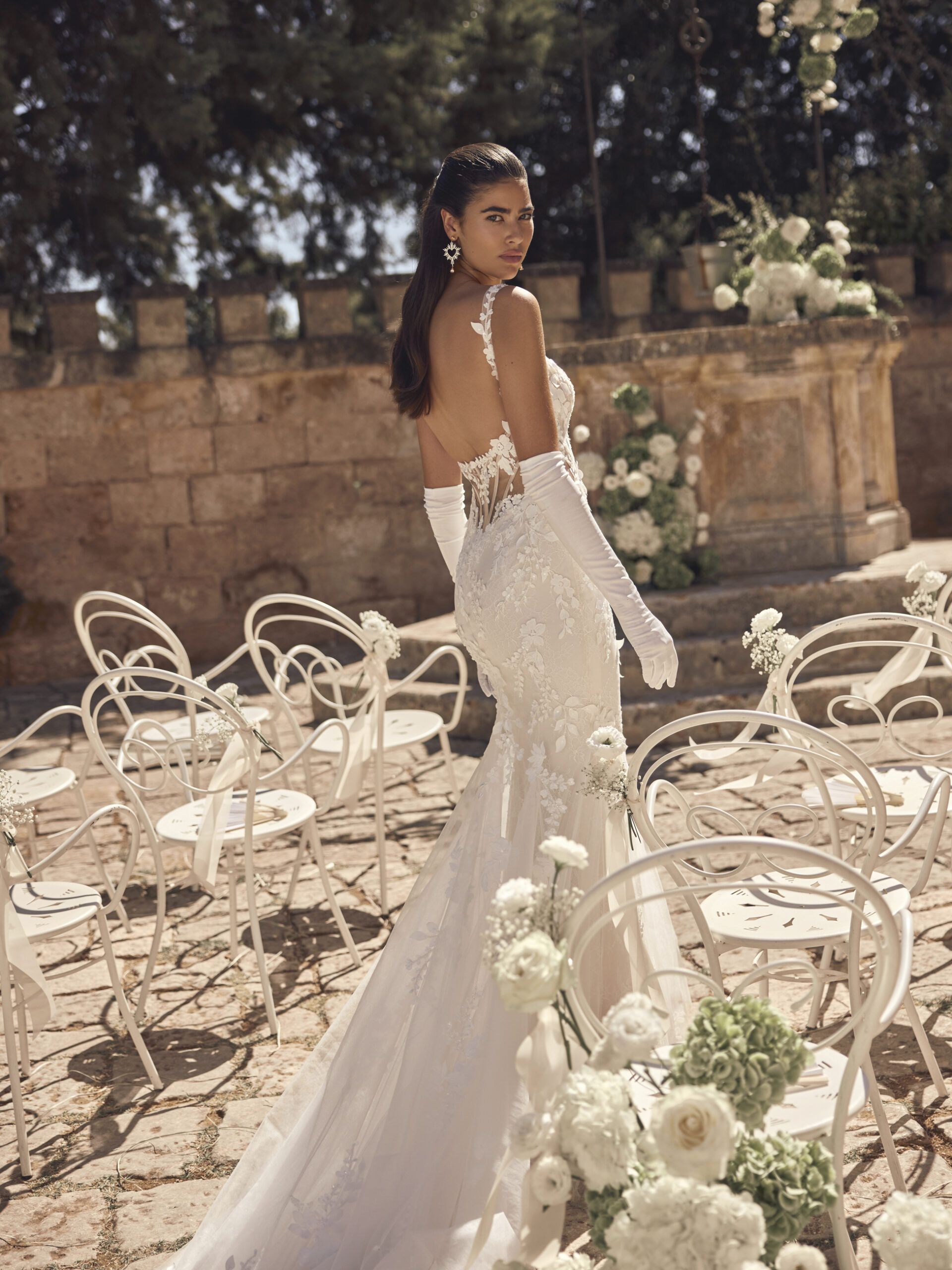 Taft En Tule Muriel Modeca Bruidsjurken Trouwjurken Unique Elegant Simplicity Modern 2