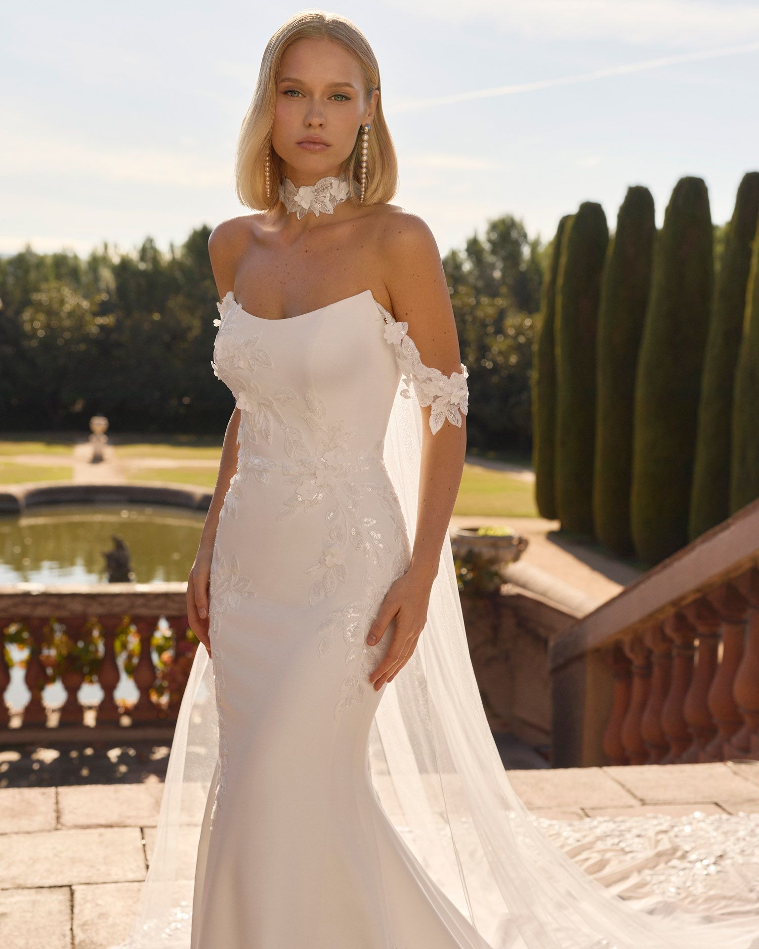 Taft En Tule Favar Rosa Clará Rosa Clará Platinum Bruidsjurk Trouwjurk Romantisch Luxe Klassiek Statement 2