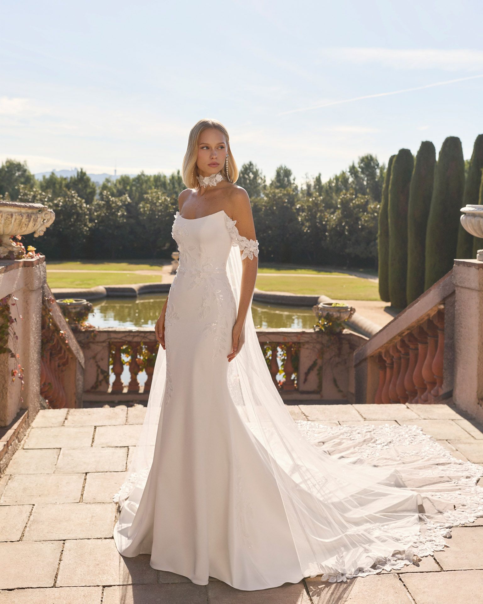 Taft En Tule Favar Rosa Clará Rosa Clará Platinum Bruidsjurk Trouwjurk Romantisch Luxe Klassiek Statement