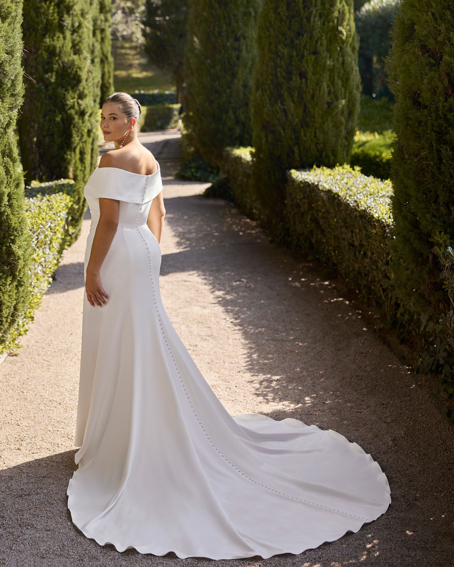 Taft En Tule Kalypso Rosa Clará Rosa Clará Platinum Bruidsjurk Trouwjurk Romantisch Luxe Klassiek Statement