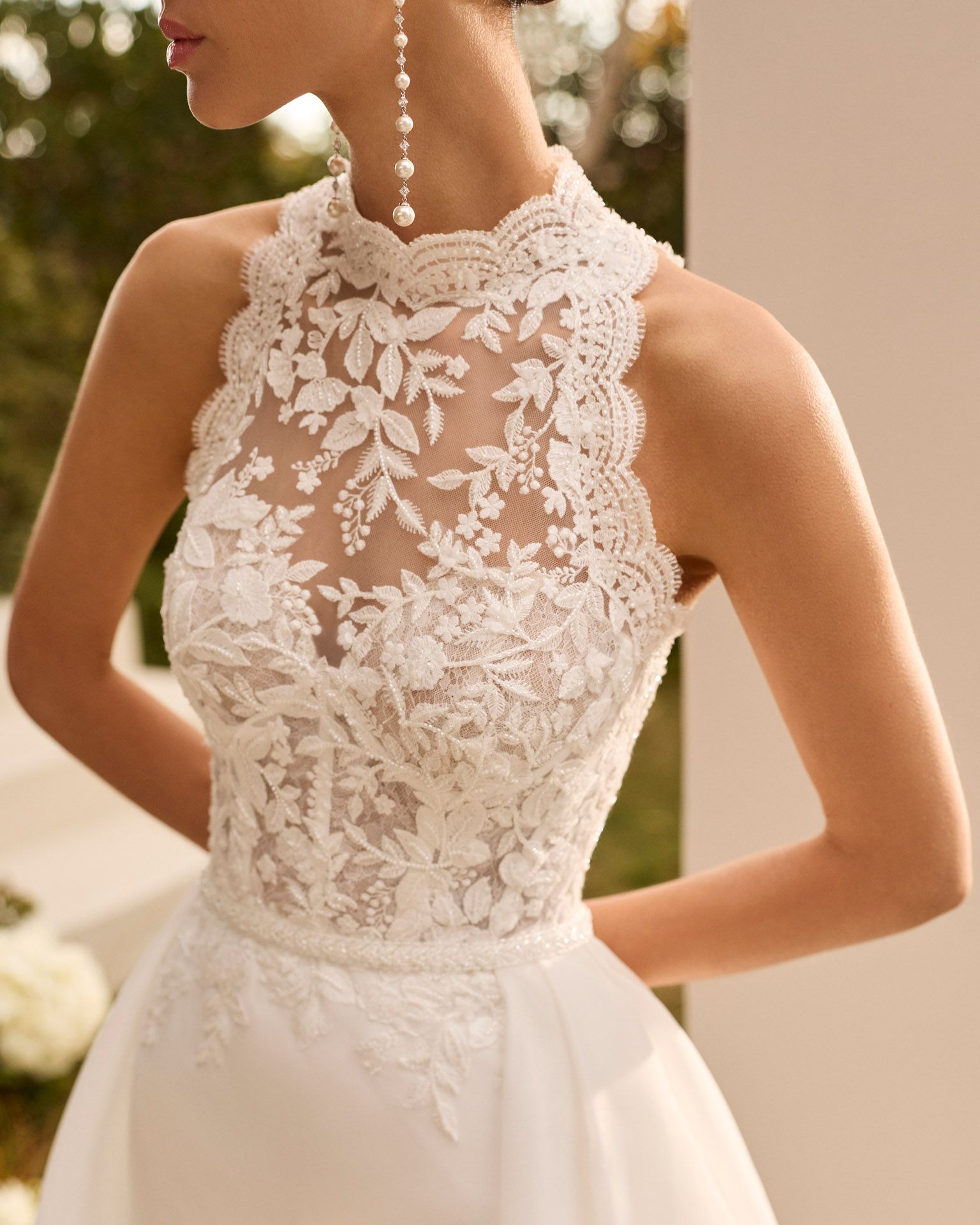 Taft En Tule Nebay Rosa Clará Rosa Clará Platinum Bruidsjurk Trouwjurk Romantisch Luxe Klassiek Statement 1