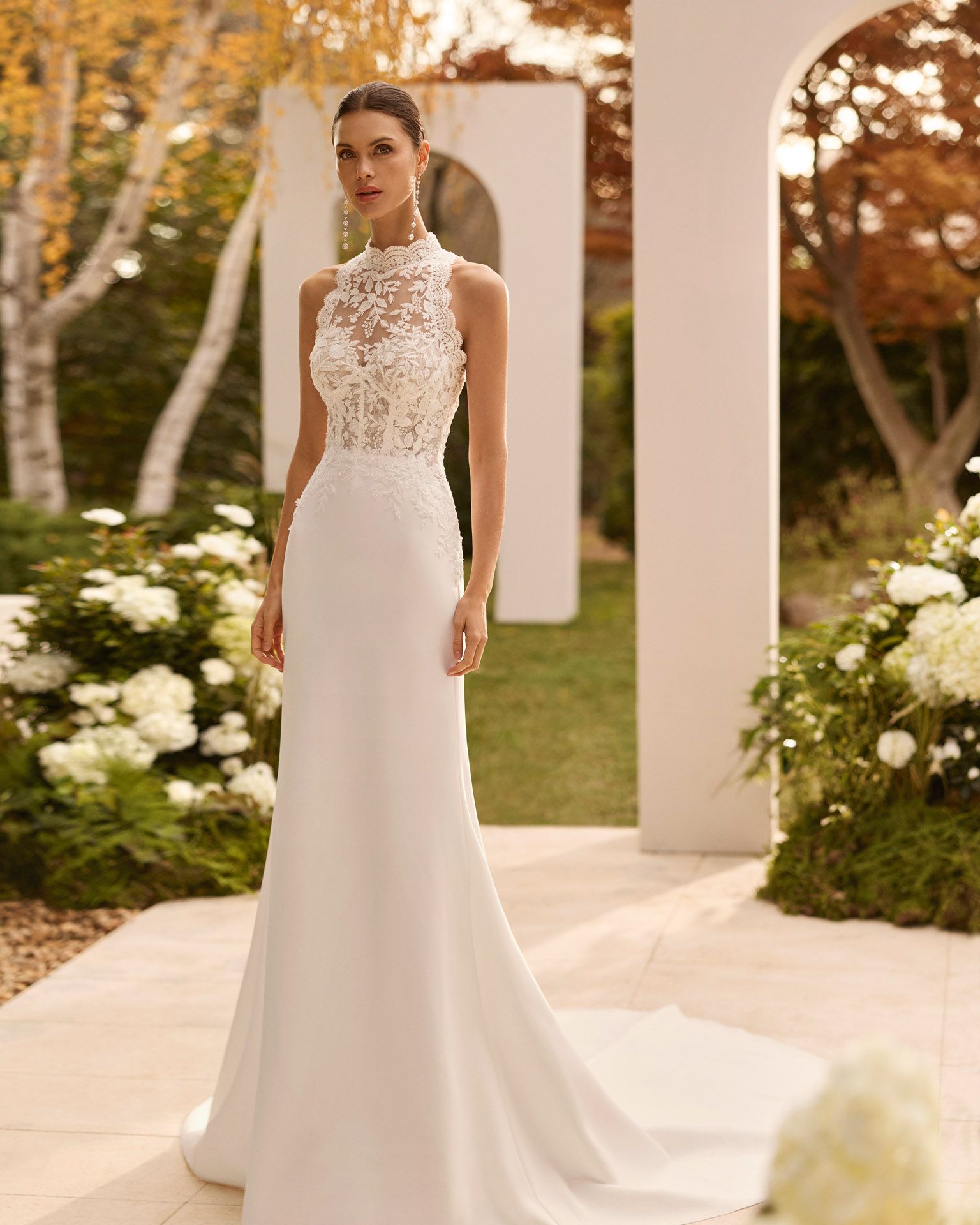 Taft En Tule Nebay Rosa Clará Rosa Clará Platinum Bruidsjurk Trouwjurk Romantisch Luxe Klassiek Statement 3