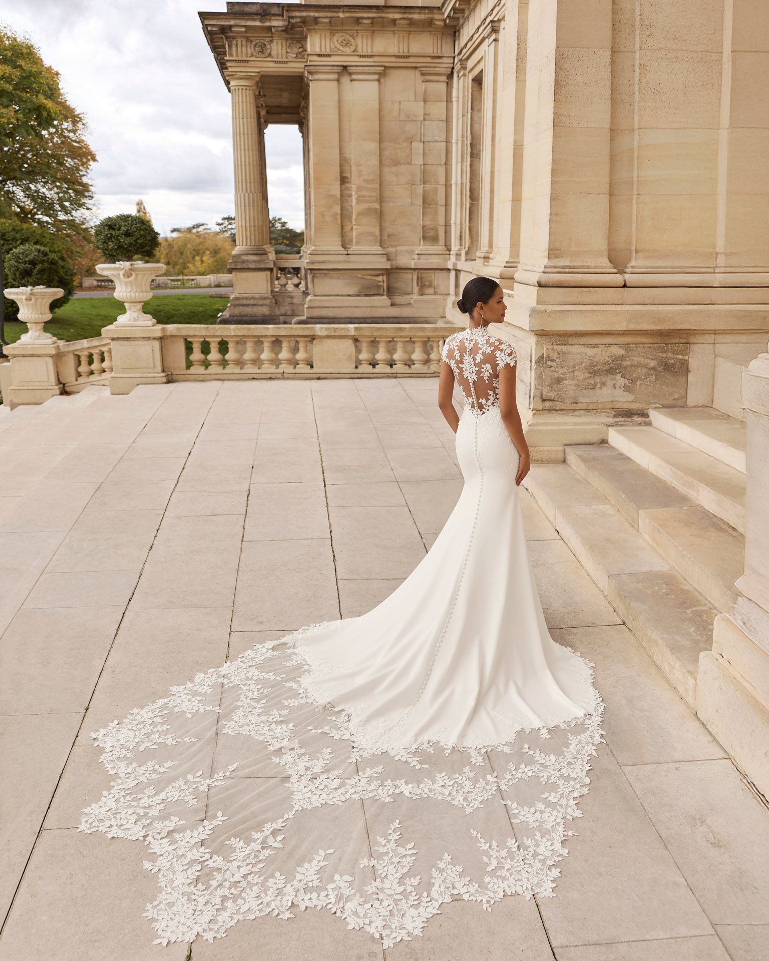 Taft En Tule Aday Rosa Clará Rosa Clará Platinum Bruidsjurk Trouwjurk Romantisch Luxe Klassiek Statement Wedding Dress 1