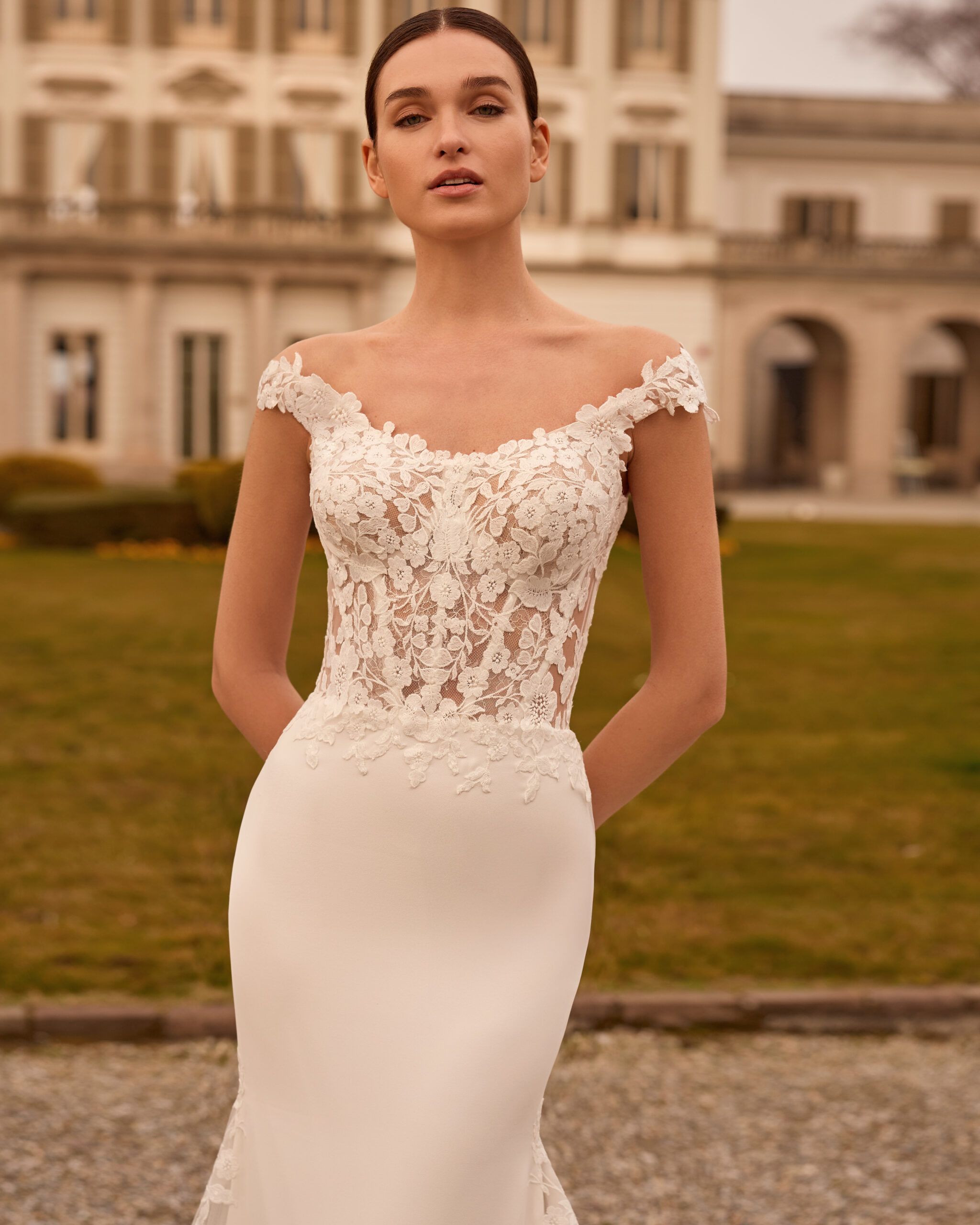 Taft En Tule Amapola Alberto Palatchi Bruidsjurk Trouwjurk Romantisch Luxe Klassiek Statement Wedding Dress 1 (1)