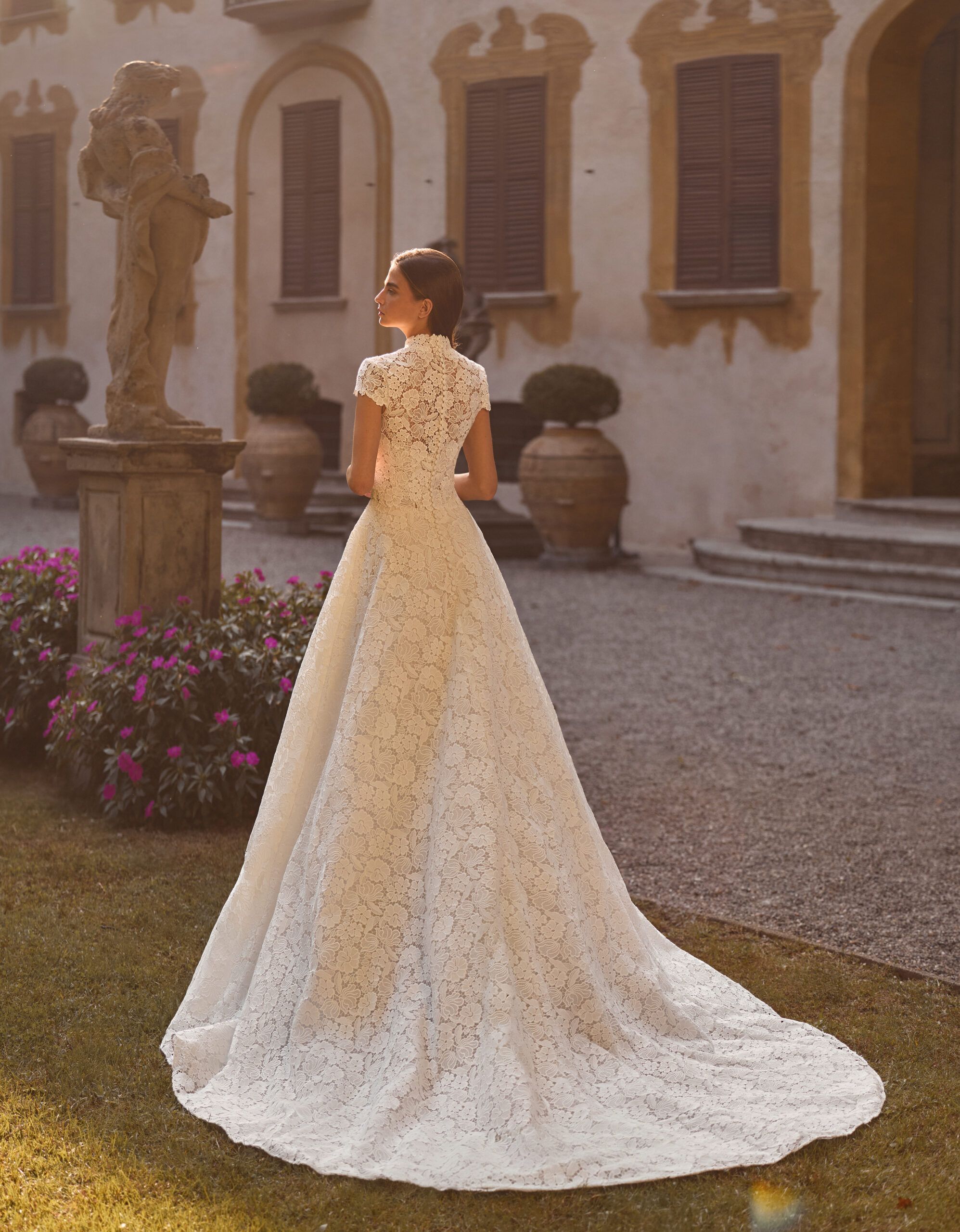 Taft En Tule Debbie Alberto Palatchi Bruidsjurk Trouwjurk Romantisch Luxe Klassiek Statement Wedding Dress (2)
