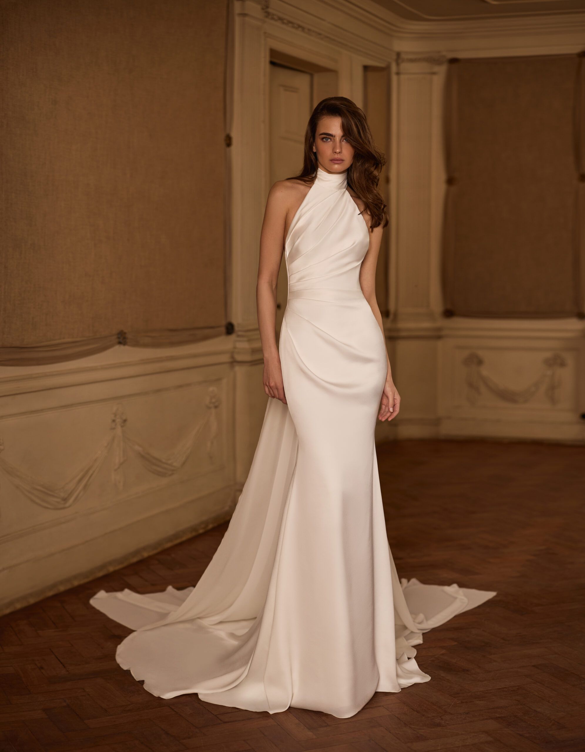 Taft En Tule Tami Alberto Palatchi Bruidsjurk Trouwjurk Romantisch Luxe Klassiek Statement Wedding Dress (1)