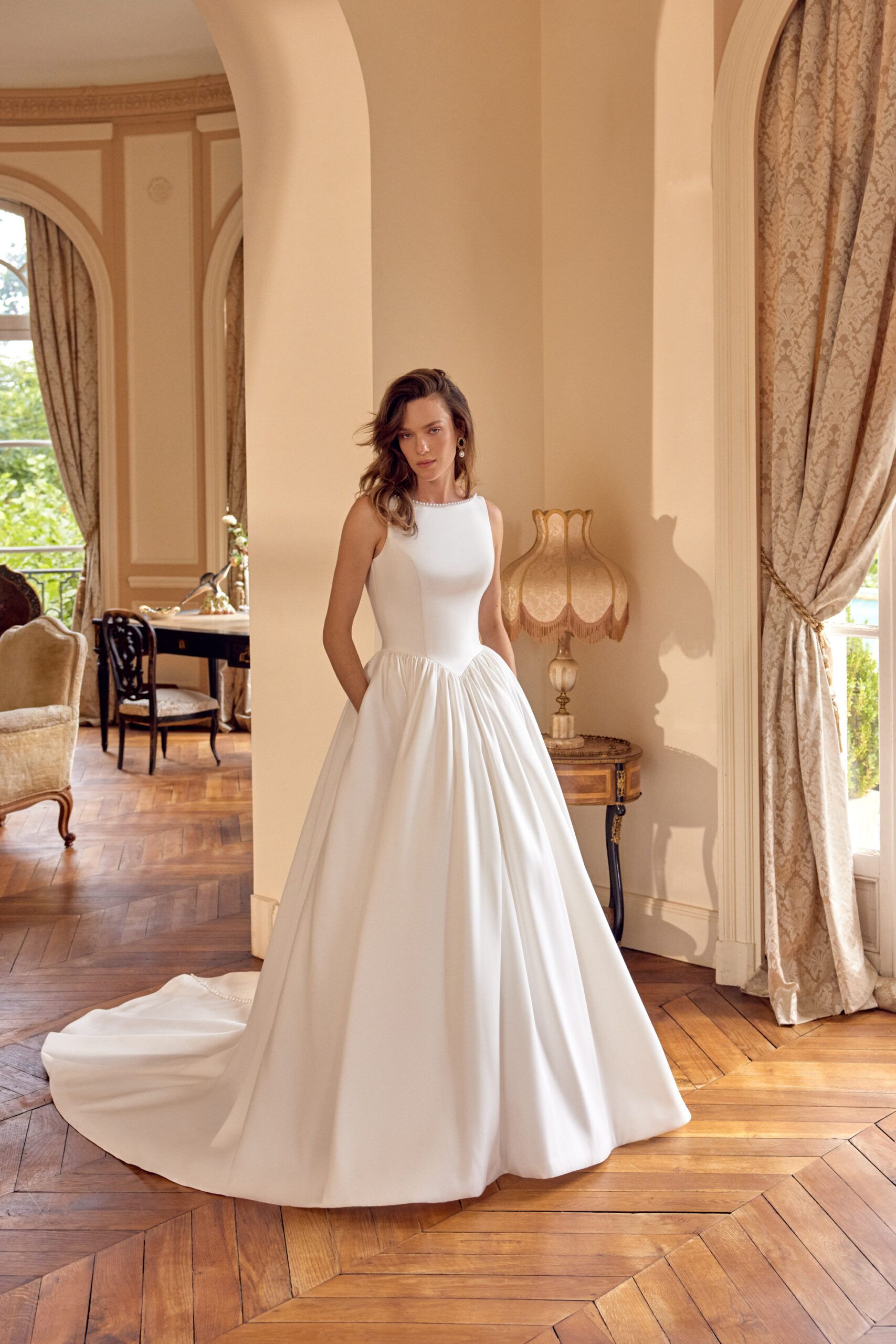Taft En Tule 88504 Justin Alexander Bruidsjurken Trouwjurken A Lijn Beautiful Romantic Wedding Dress 5