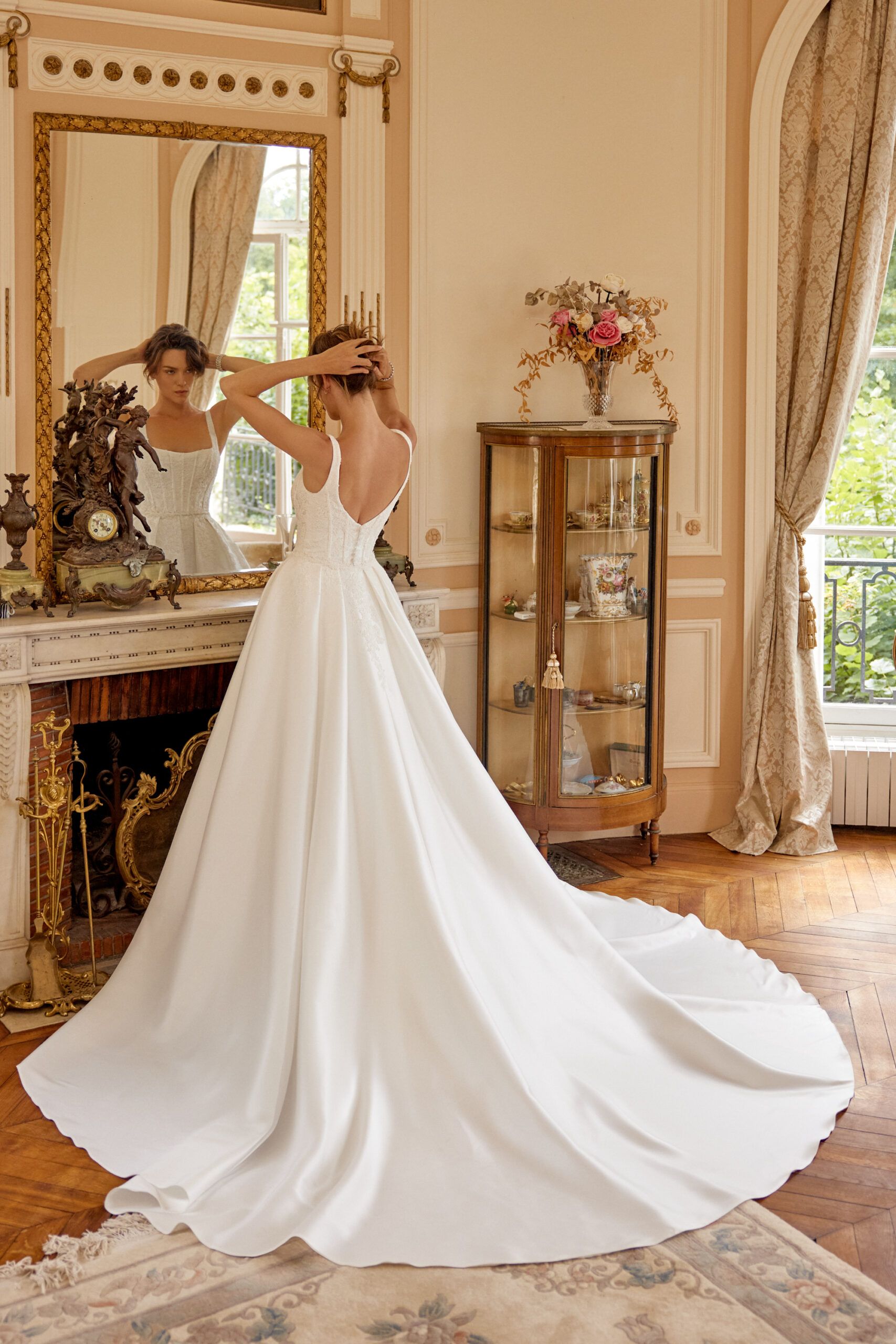 Taft En Tule 88516 Justin Alexander Bruidsjurken Trouwjurken A Lijn Beautiful Romantic Wedding Dress 2
