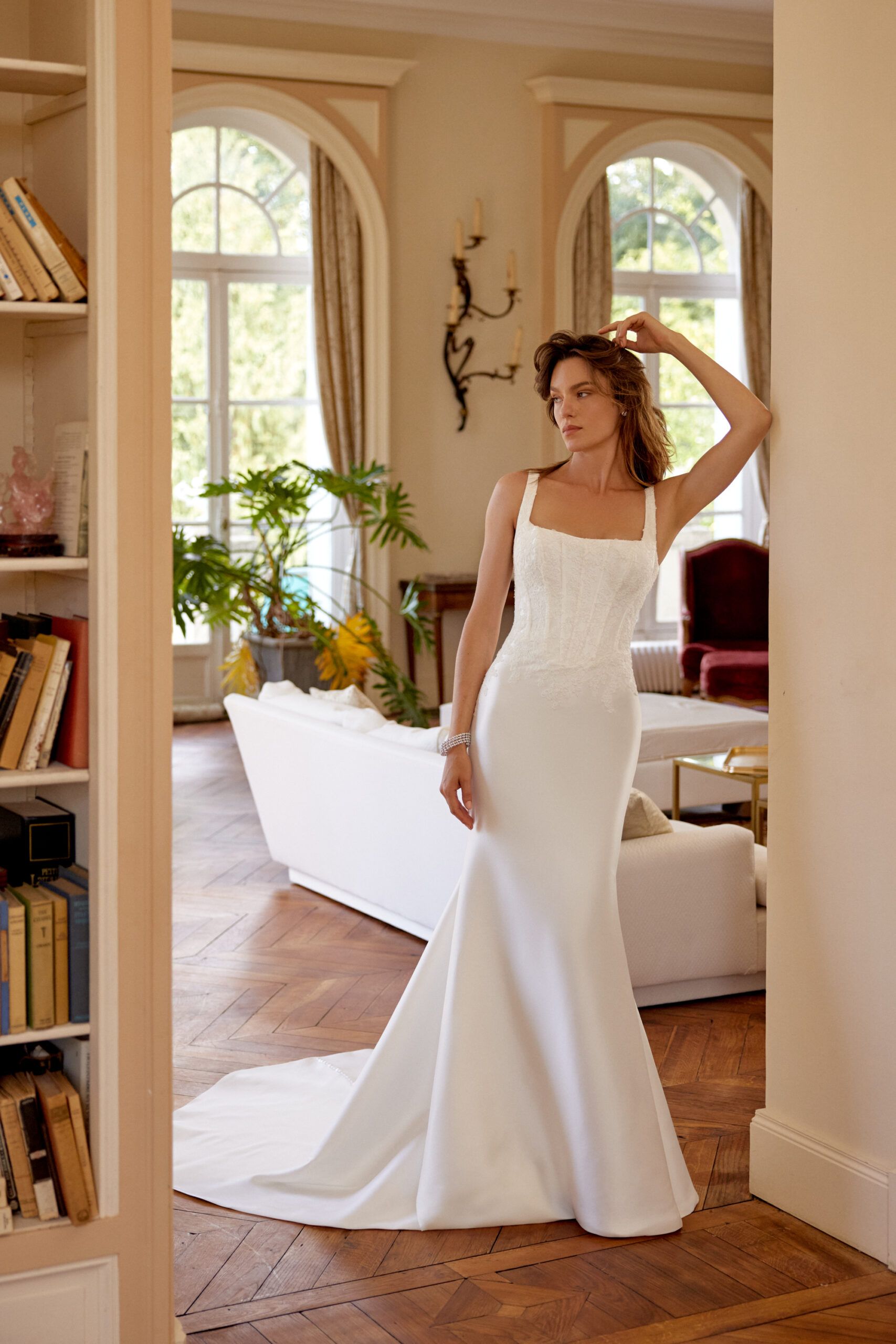 Taft En Tule 88516 Justin Alexander Bruidsjurken Trouwjurken A Lijn Beautiful Romantic Wedding Dress 4