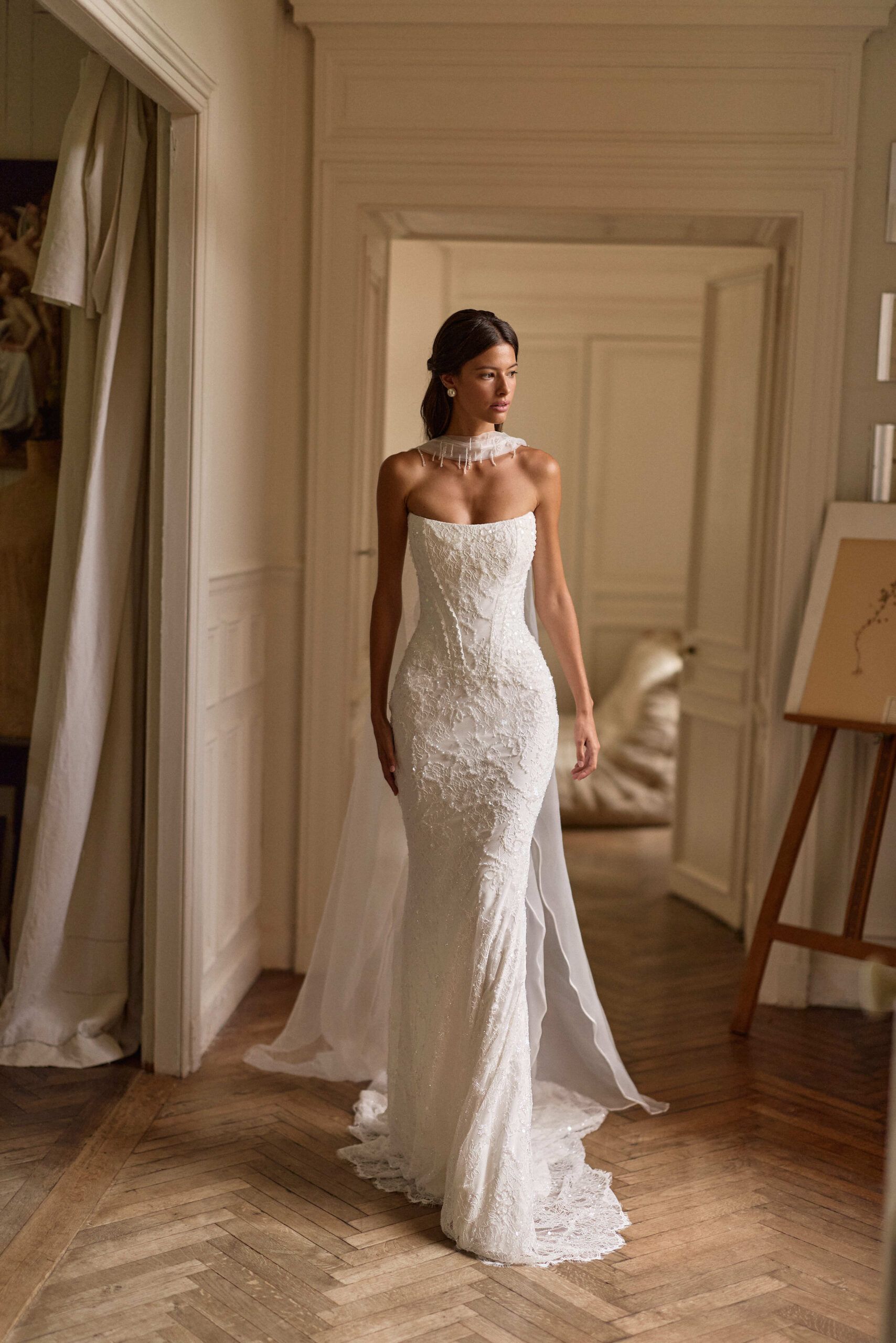 Taft En Tule Evolis Milla Nova White & Lace Bruidsjurken Trouwjurken Gorgeous Bride Weddingtrends (4)
