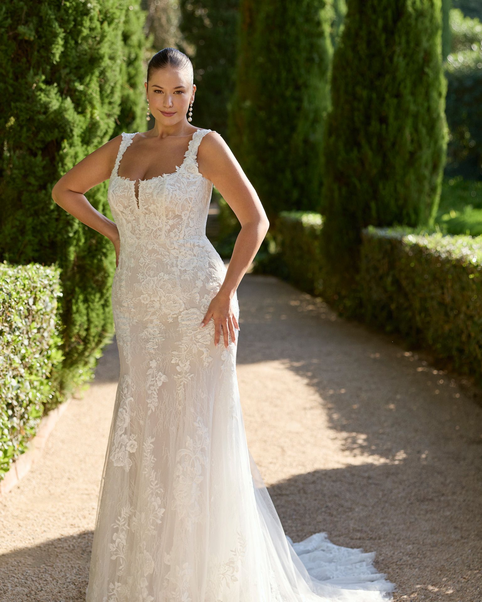 Taft En Tule Kiona Rosa Clará Rosa Clará Platinum Bruidsjurk Trouwjurk Romantisch Luxe Klassiek Statement Wedding Dress (1)