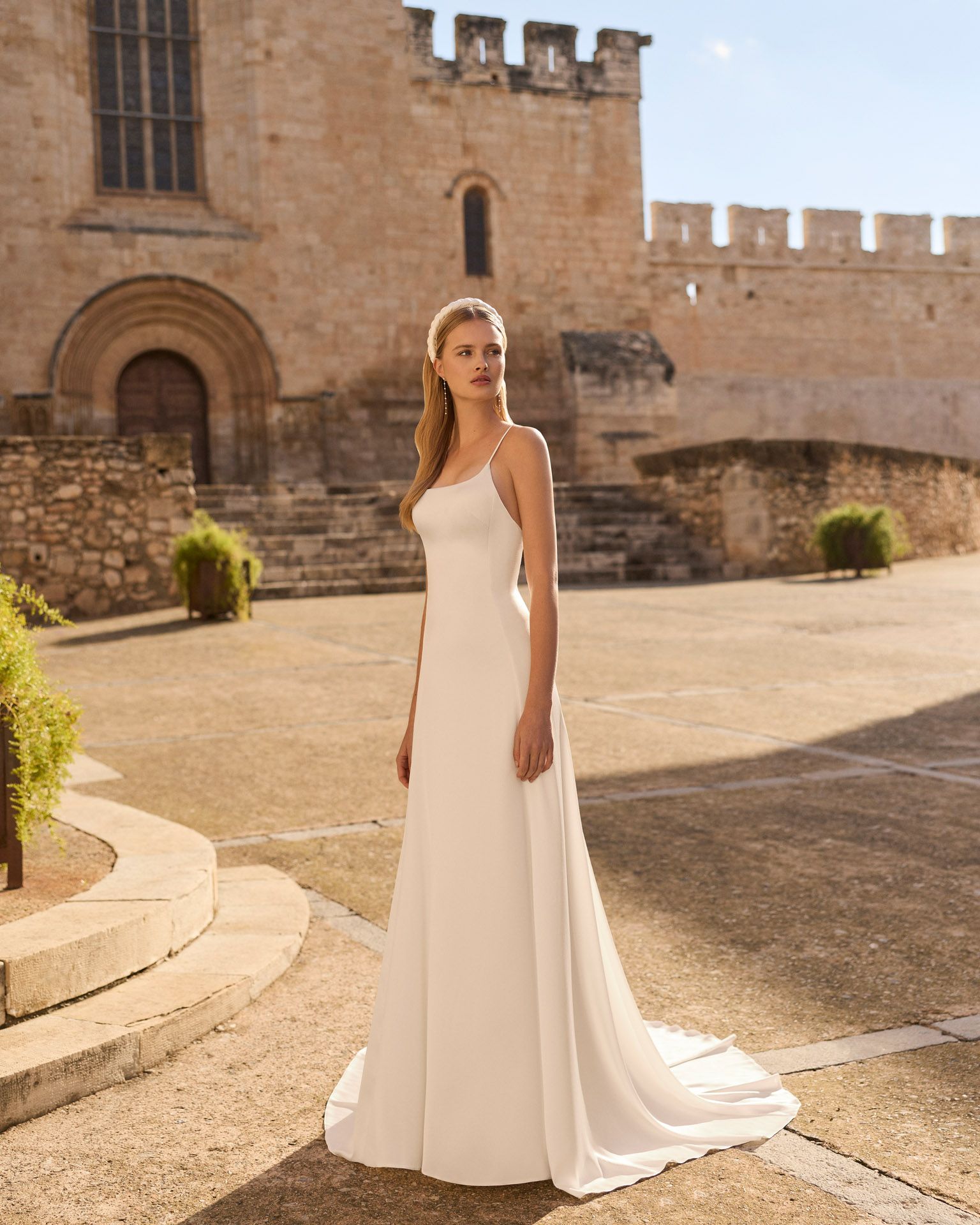 Taft En Tule Luna Rosa Clará Rosa Clará Platinum Bruidsjurk Trouwjurk Romantisch Luxe Klassiek Statement 3