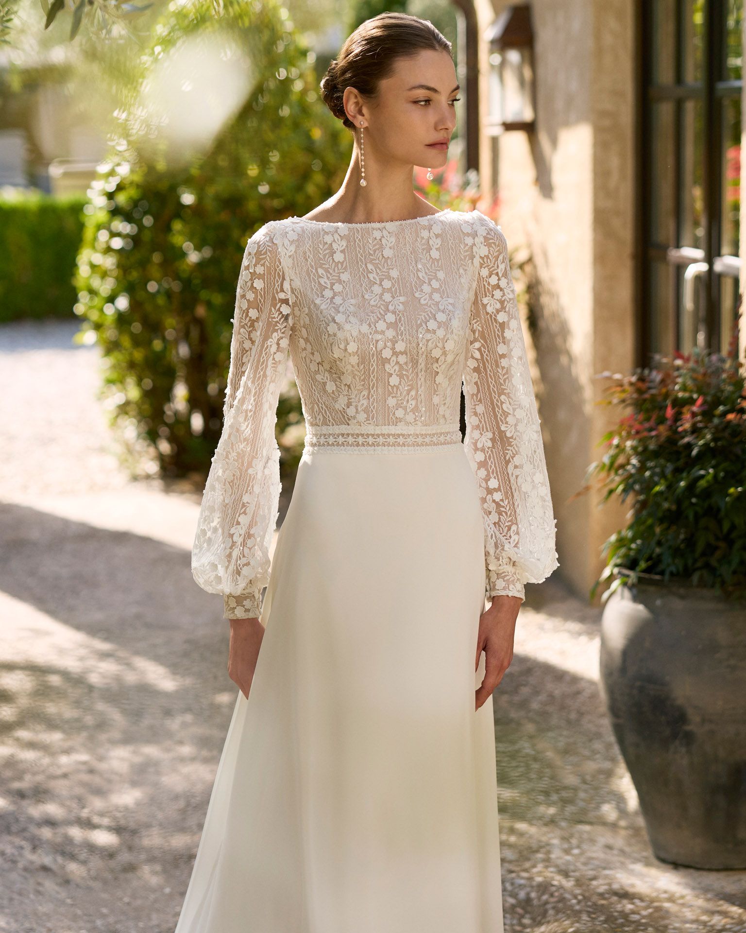 Taft En Tule Marion Rosa Clará Rosa Clará Platinum Bruidsjurk Trouwjurk Romantisch Luxe Klassiek Statement Wedding Dress 1