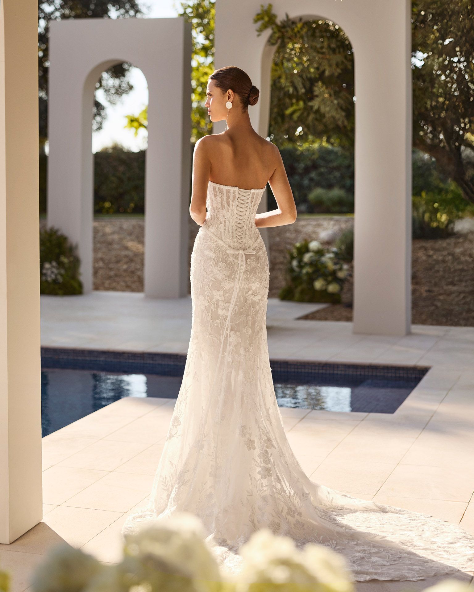 Taft En Tule Nilsa Rosa Clará Rosa Clará Platinum Bruidsjurk Trouwjurk Romantisch Luxe Klassiek Statement Wedding Dress (3)