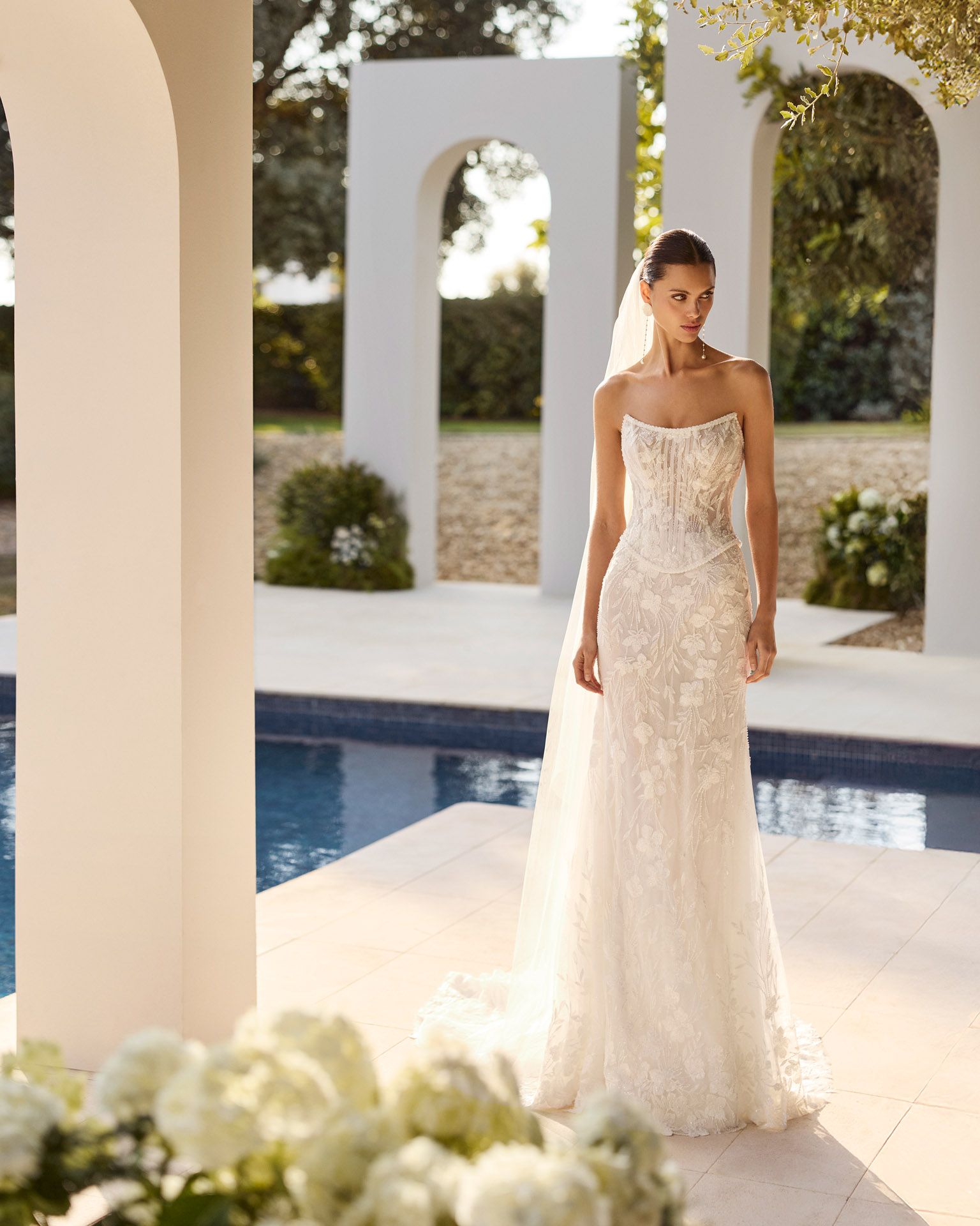 Taft En Tule Nilsa Rosa Clará Rosa Clará Platinum Bruidsjurk Trouwjurk Romantisch Luxe Klassiek Statement Wedding Dress (4)