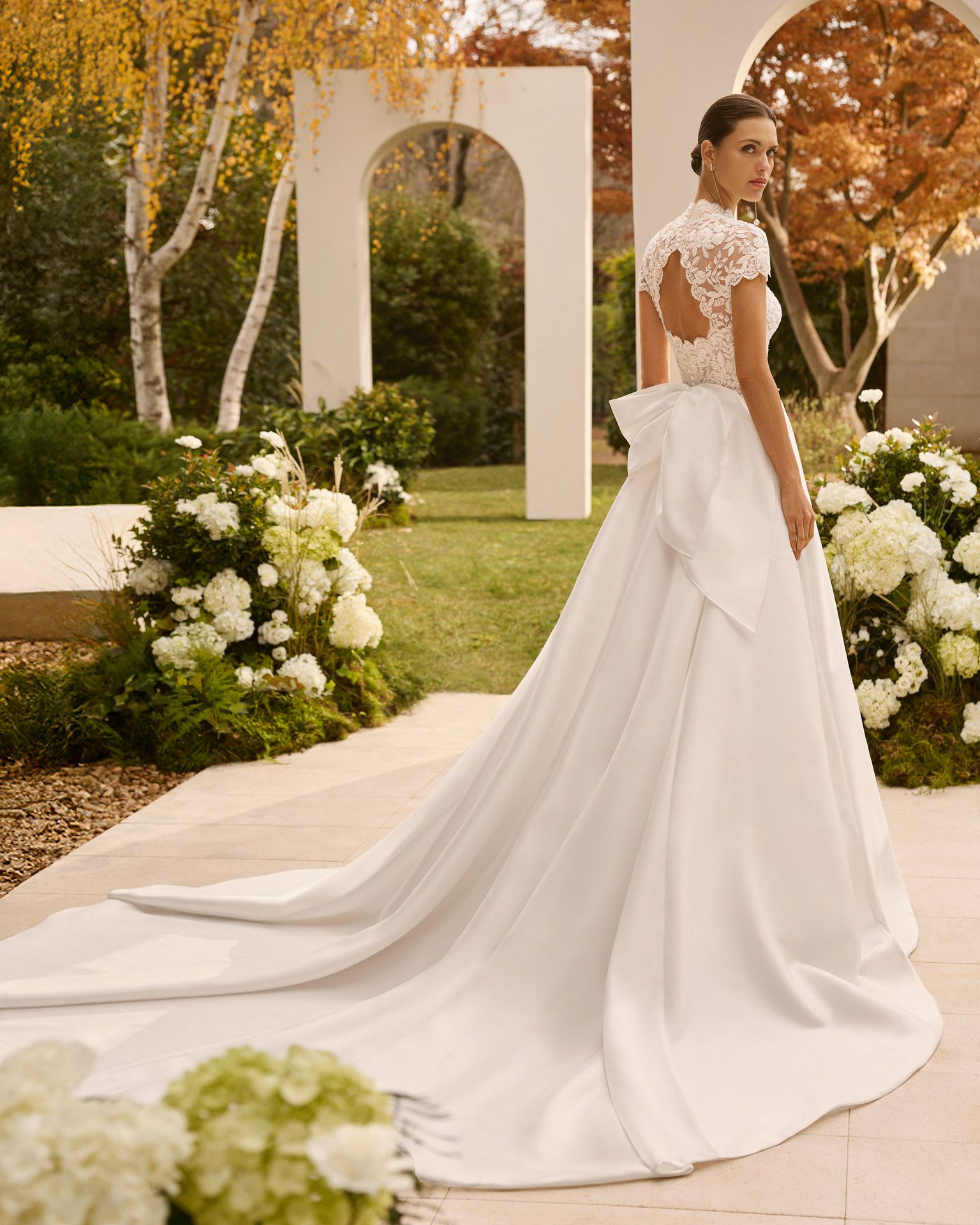 Taft En Tule Nolet Rosa Clará Rosa Clará Platinum Bruidsjurk Trouwjurk Romantisch Luxe Klassiek Statement