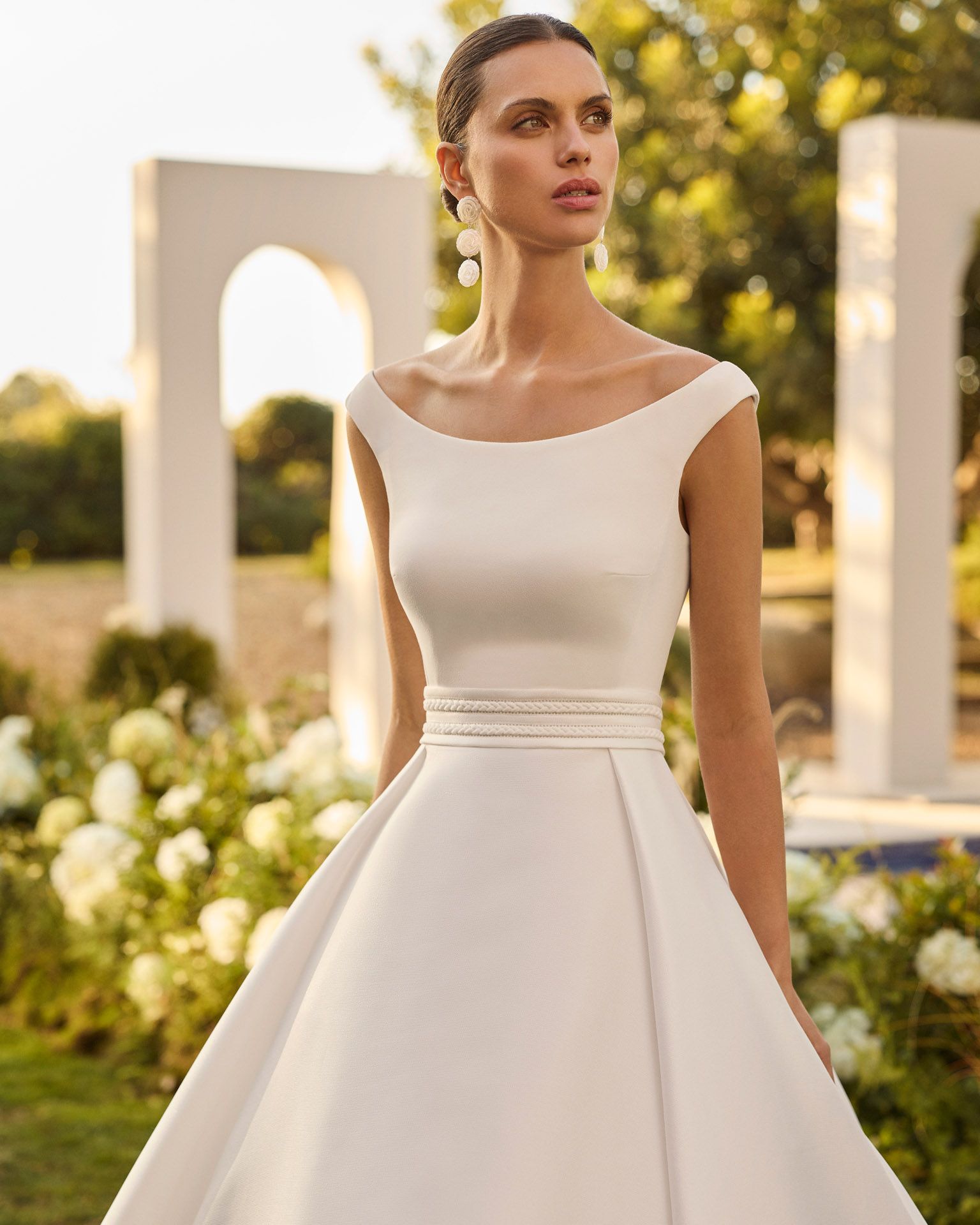 Taft En Tule Nore Rosa Clará Rosa Clará Platinum Bruidsjurk Trouwjurk Romantisch Luxe Klassiek Statement 1