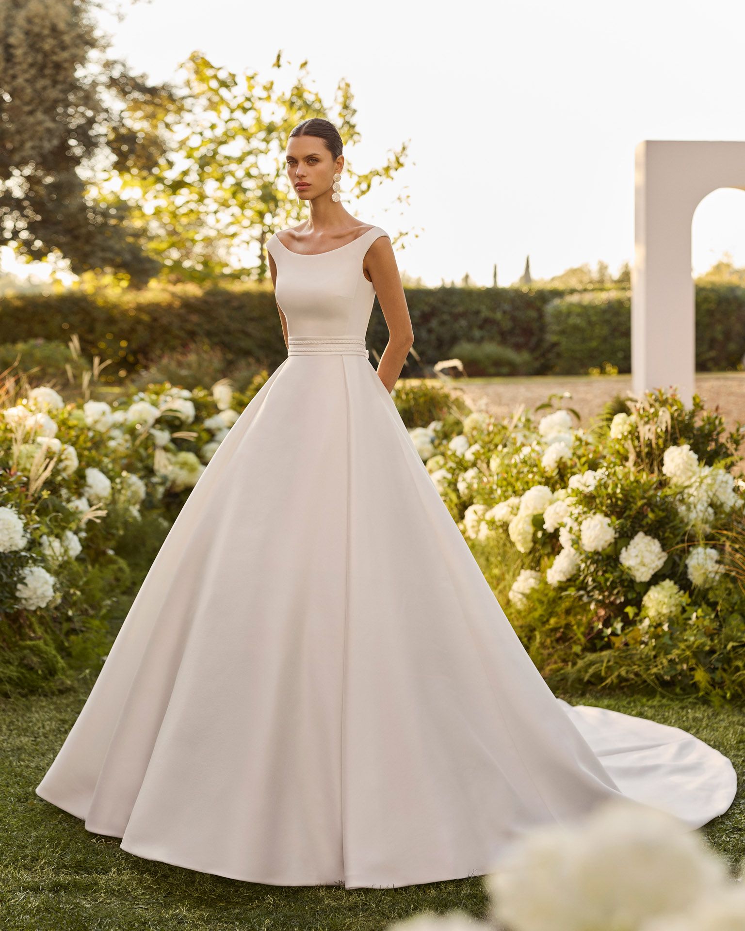 Taft En Tule Nore Rosa Clará Rosa Clará Platinum Bruidsjurk Trouwjurk Romantisch Luxe Klassiek Statement 3