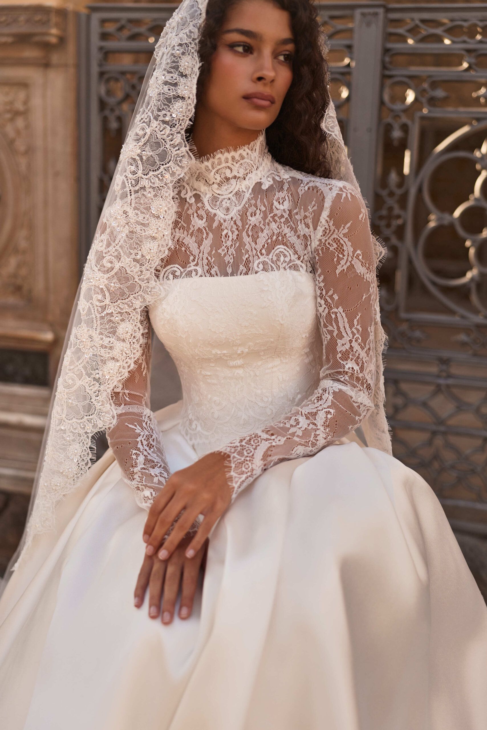 Taft En Tule Thessar Milla Nova White & Lace Bruidsjurken Trouwjurken Gorgeous Bride Weddingtrends (2)