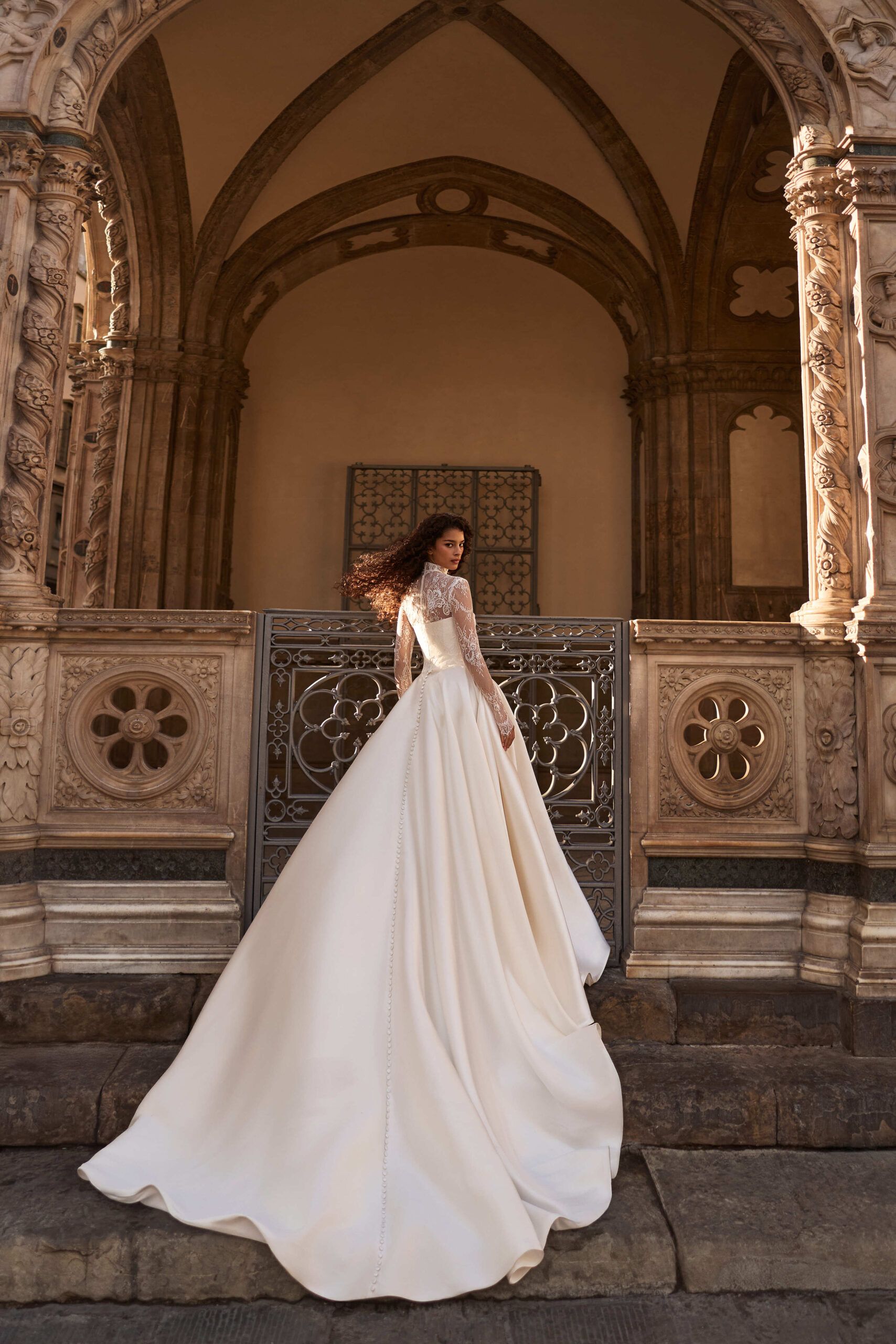 Taft En Tule Thessar Milla Nova White & Lace Bruidsjurken Trouwjurken Gorgeous Bride Weddingtrends (6)