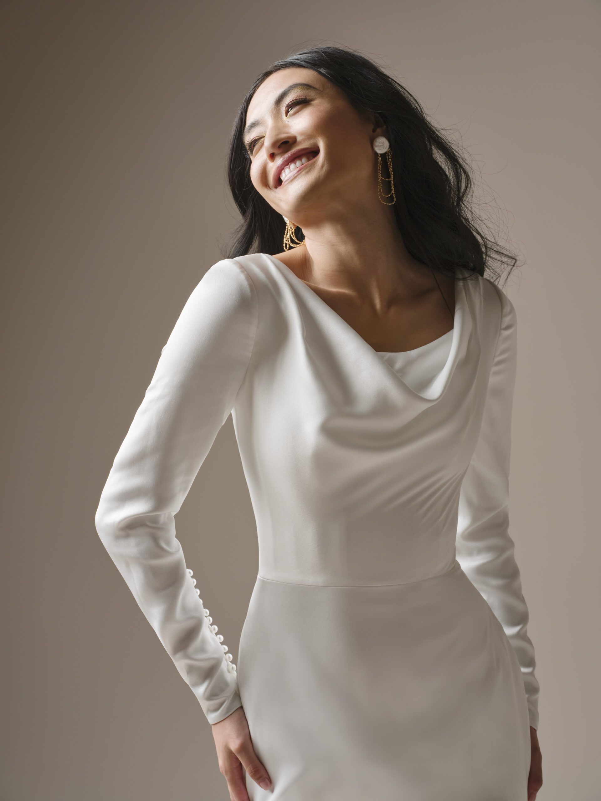 Maggie Sottero Melinda Taft En Tule Trouwjurken Modest Bruidsjurken 1 (3)