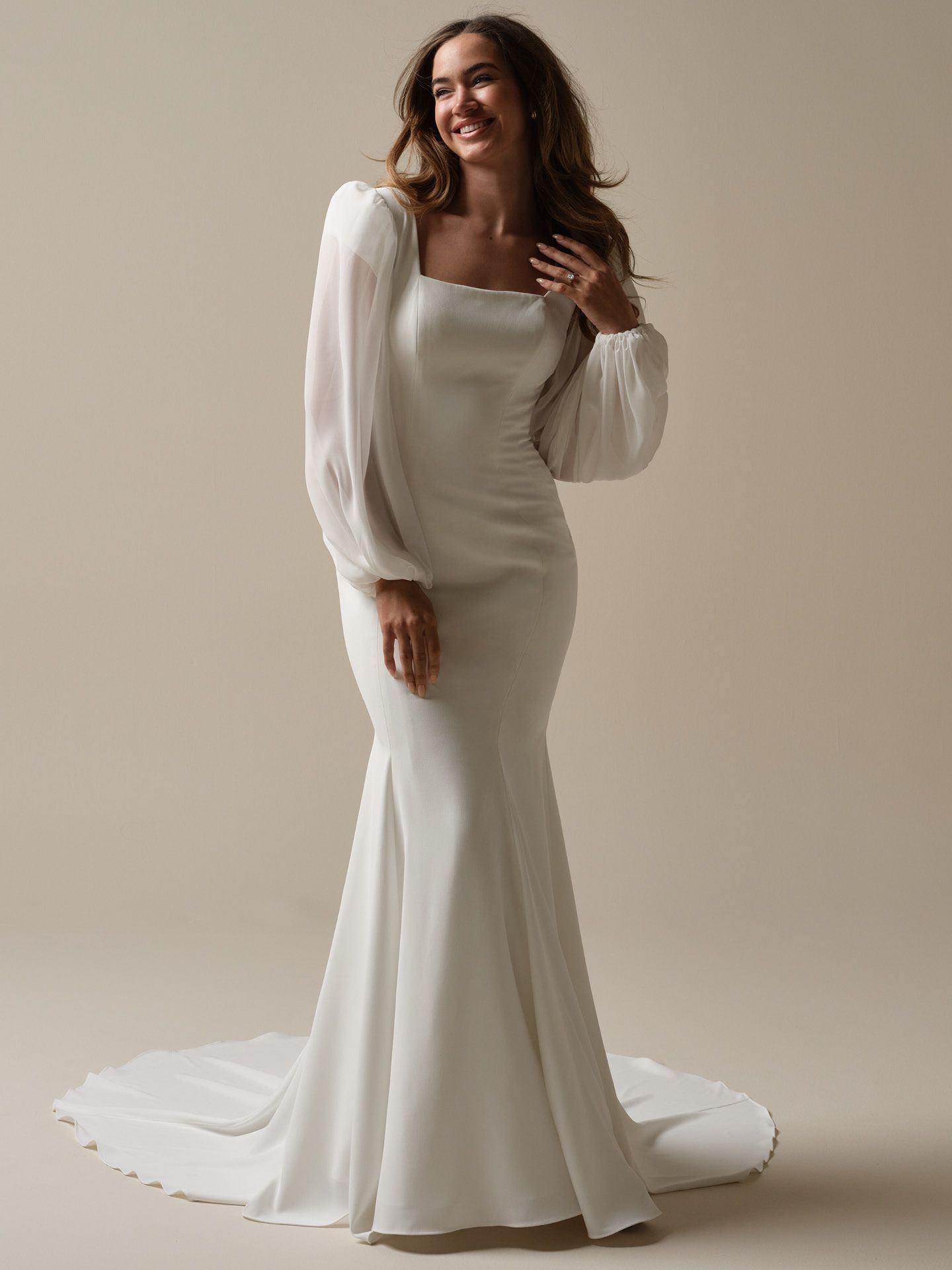 Rebecca Ingram Jorie Sheath Wedding Dress 25RS306A01 Alt50 AI
