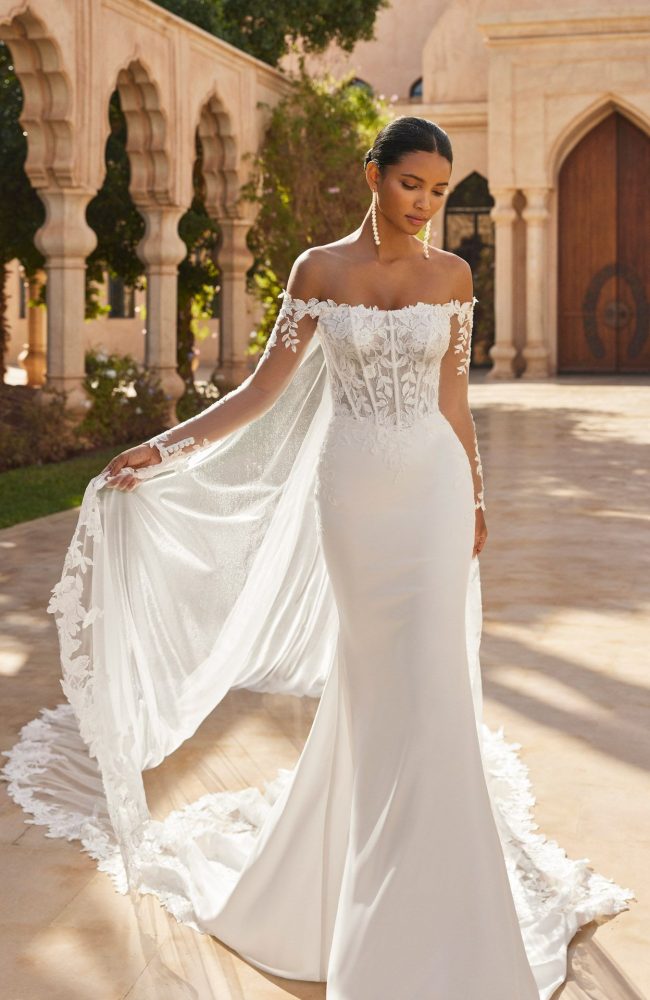 Taft En Tule Olbia Rosa Clara Rosa Clara Platinum Select Store Bruidsjurken Trouwjurken Classy Beautiful 3